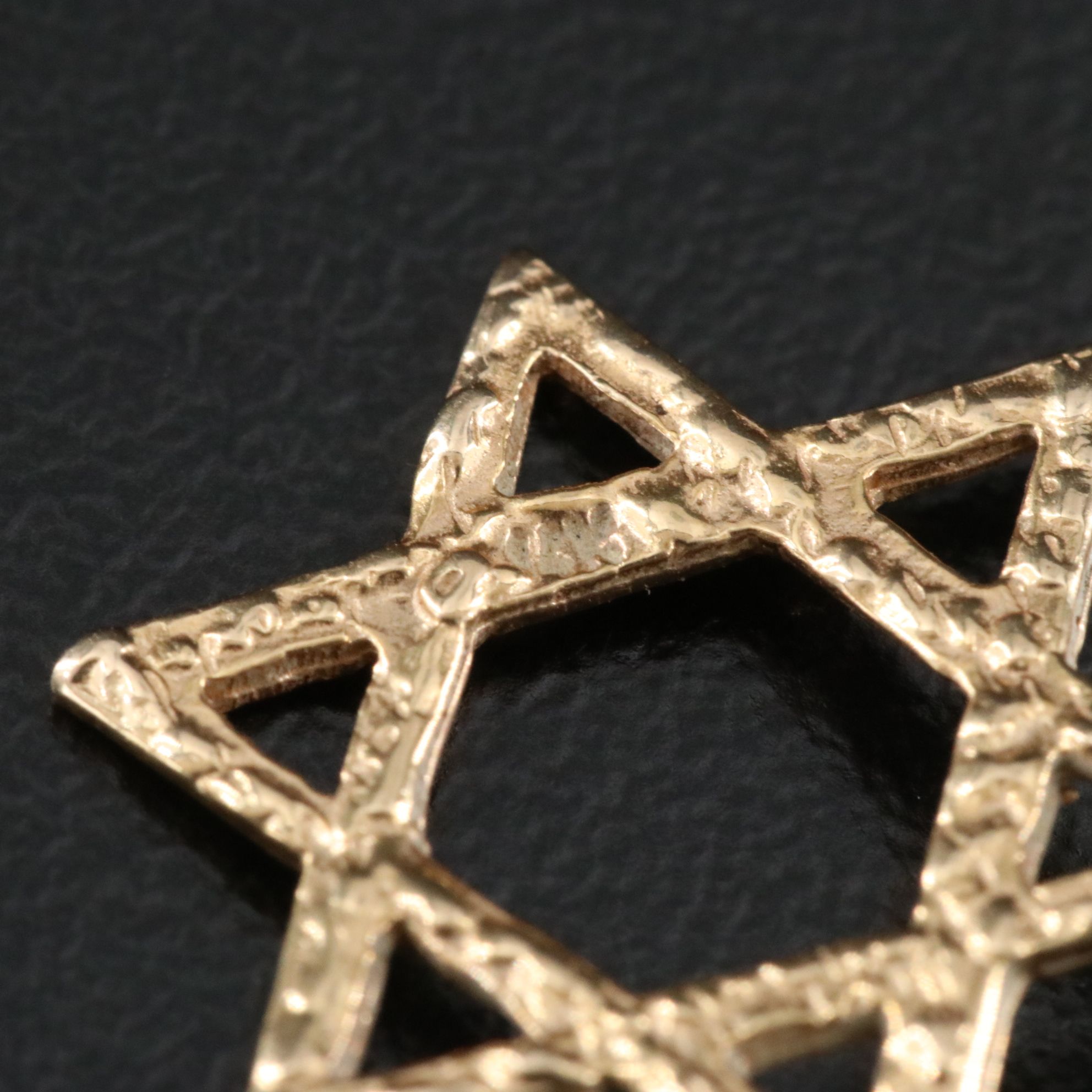 Judaic 14K Star of David Pendant