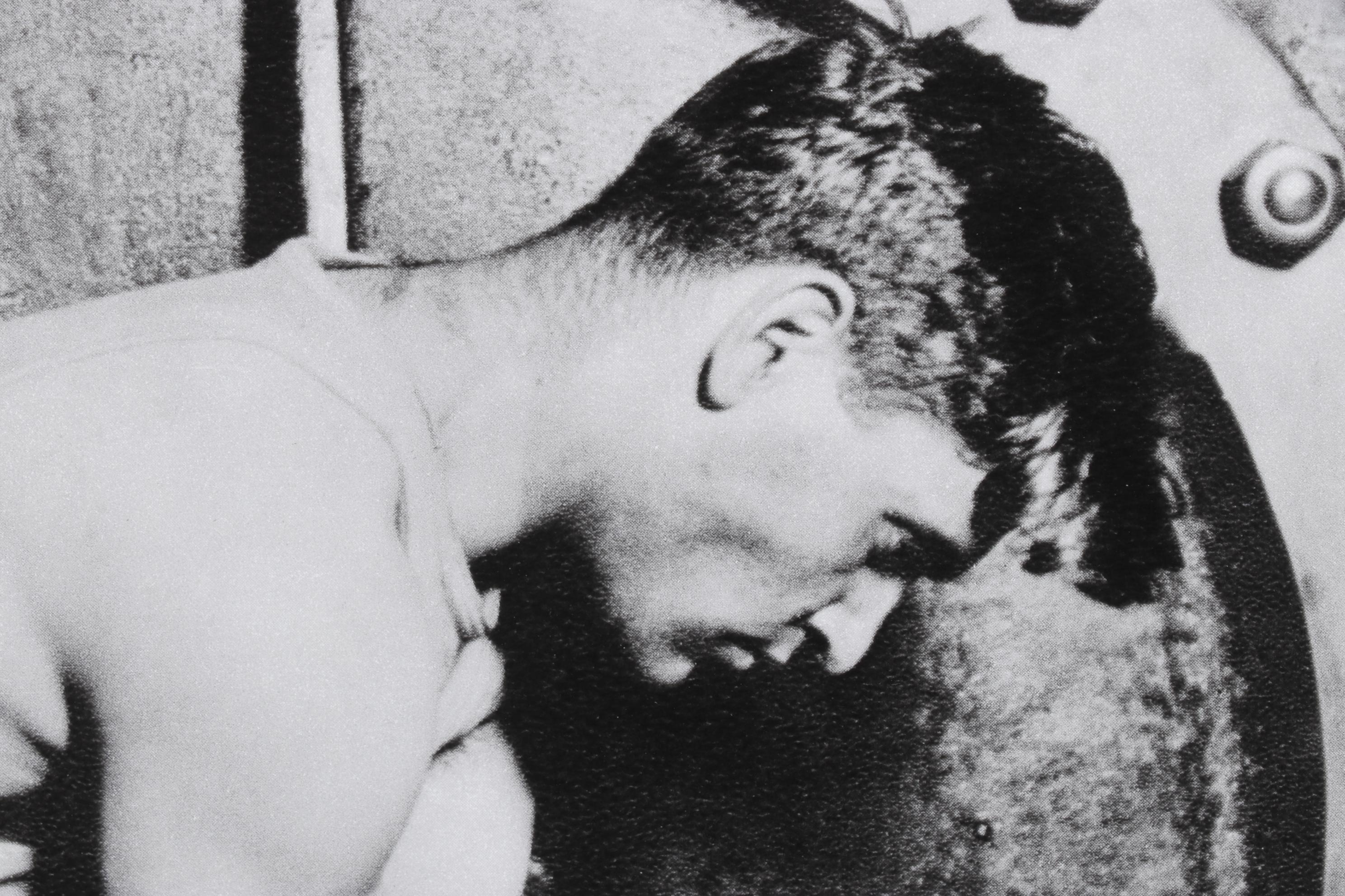 Photomechanical Print "Powerhouse Mechanic" After Lewis W. Hine