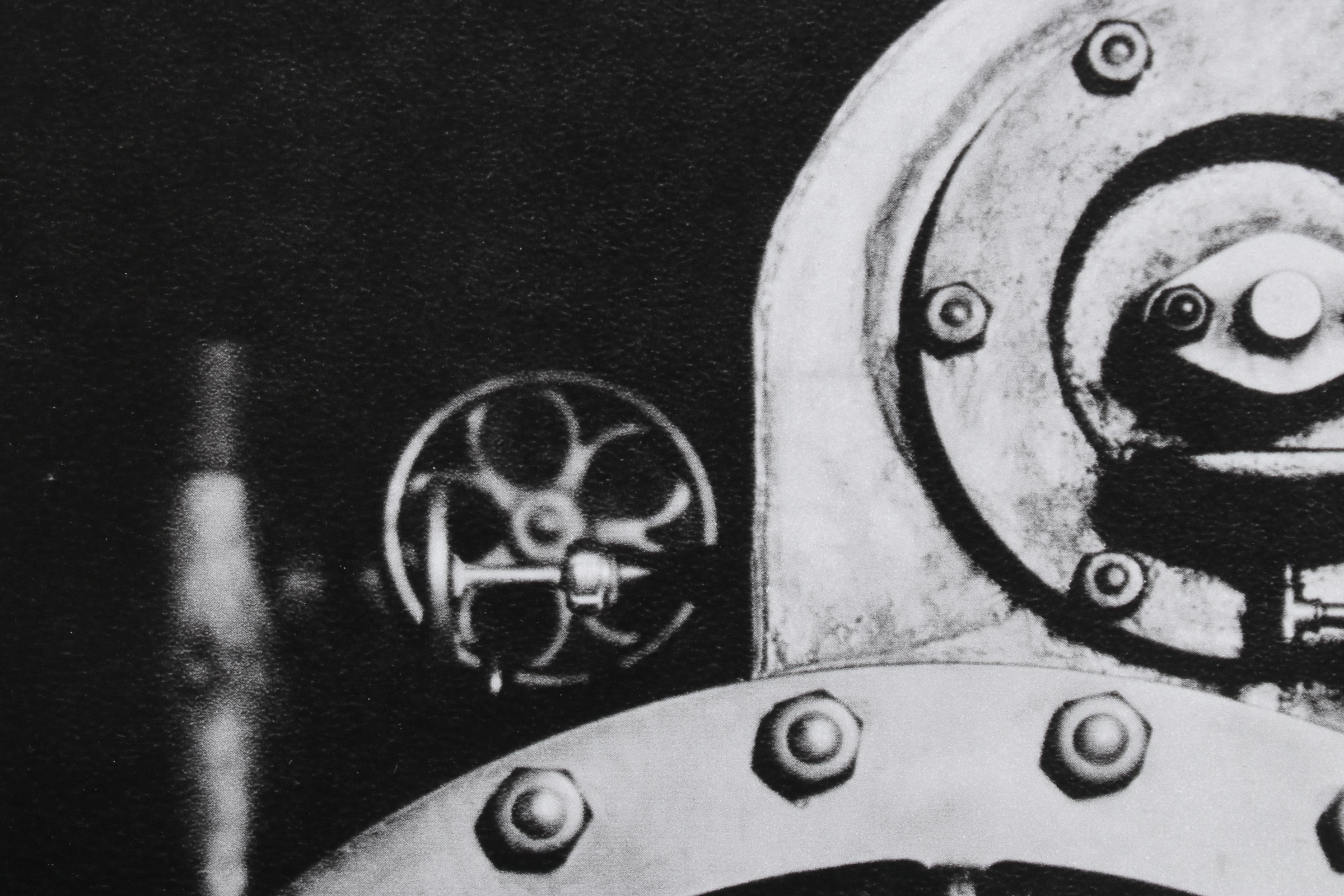 Photomechanical Print "Powerhouse Mechanic" After Lewis W. Hine