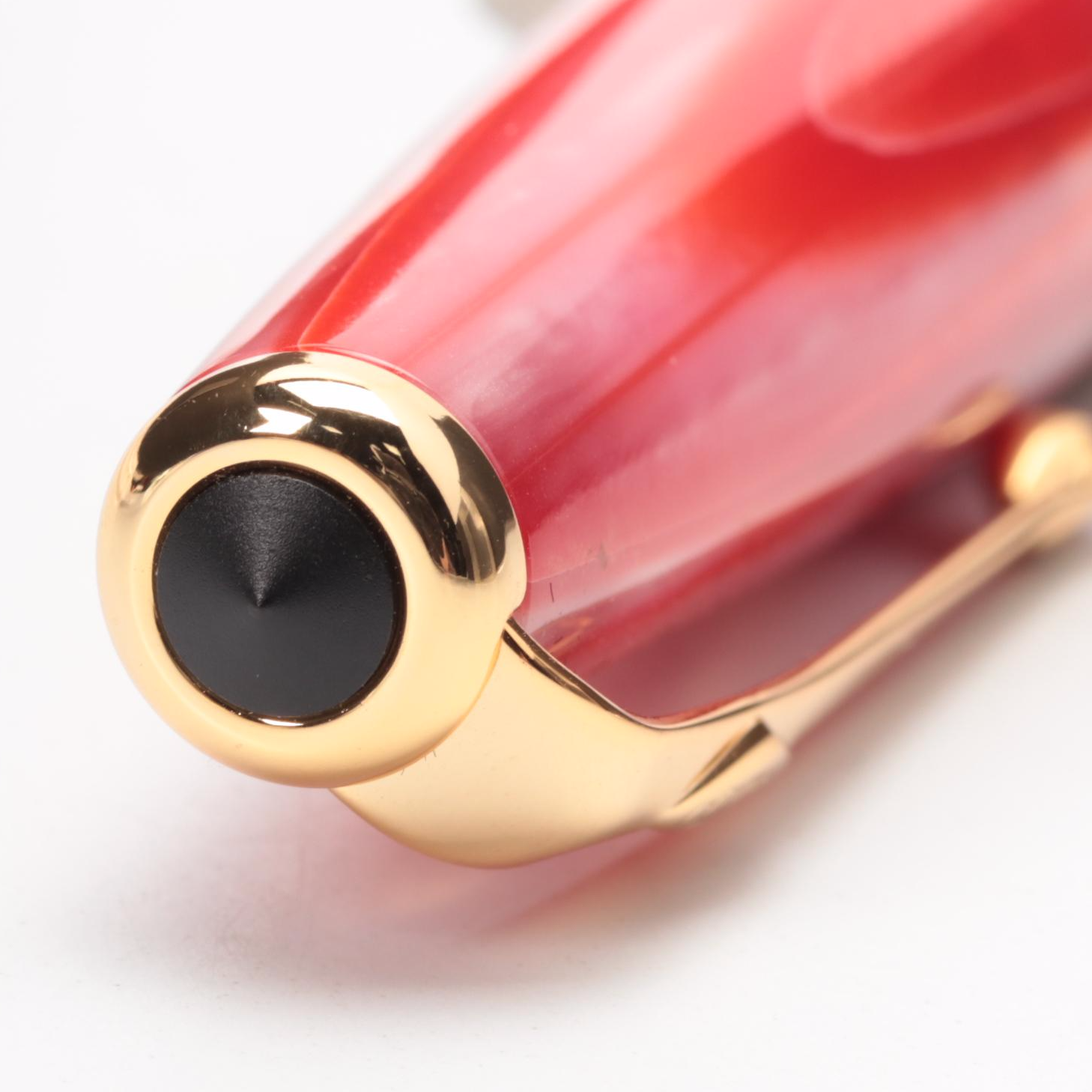 Conway Stewart "Spaghetti" Model 100 Blood Orange Fountain Pen