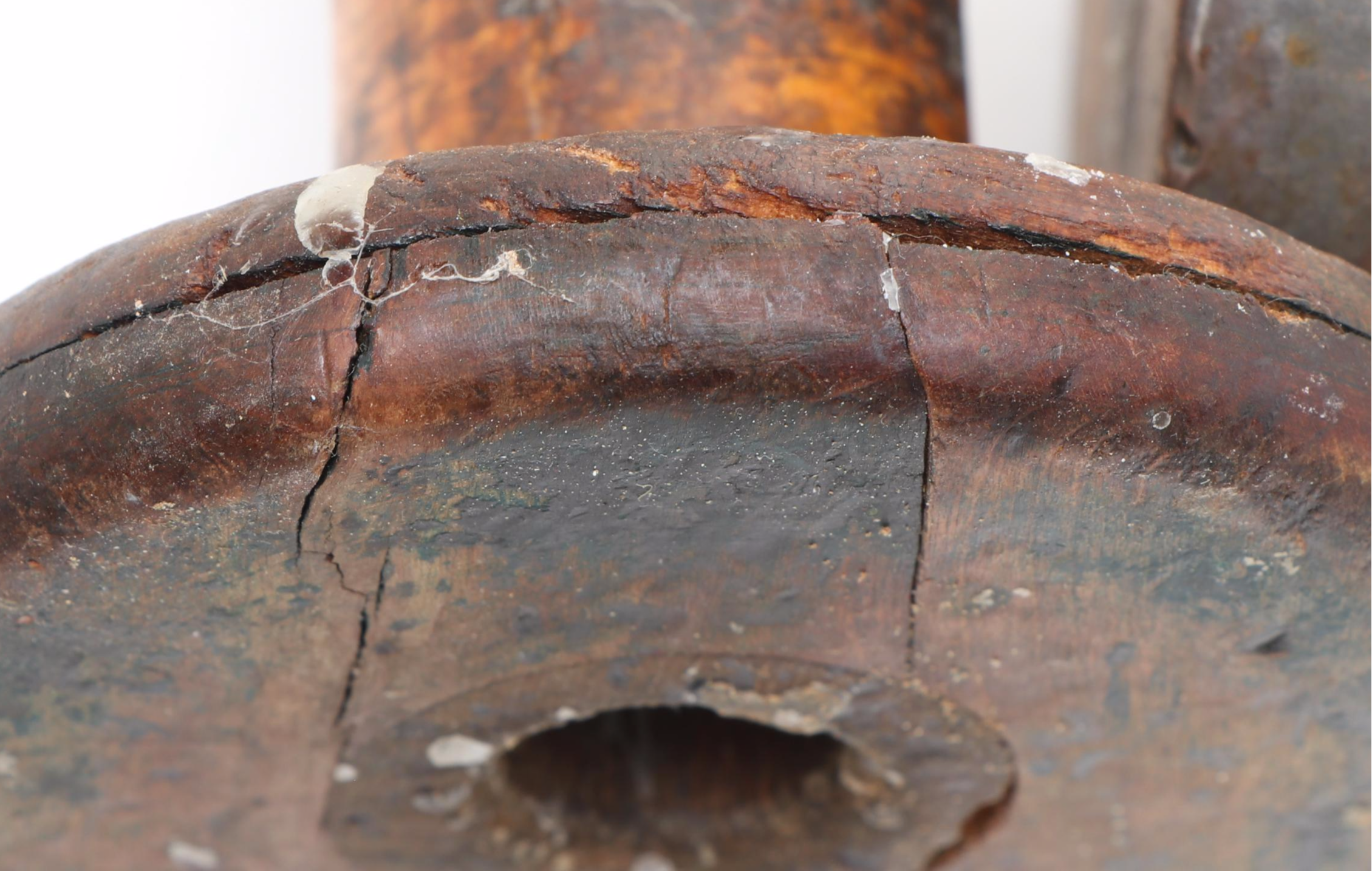 Industrial Wooden and Metal Yarn Spools, Early to Mid-20th Century