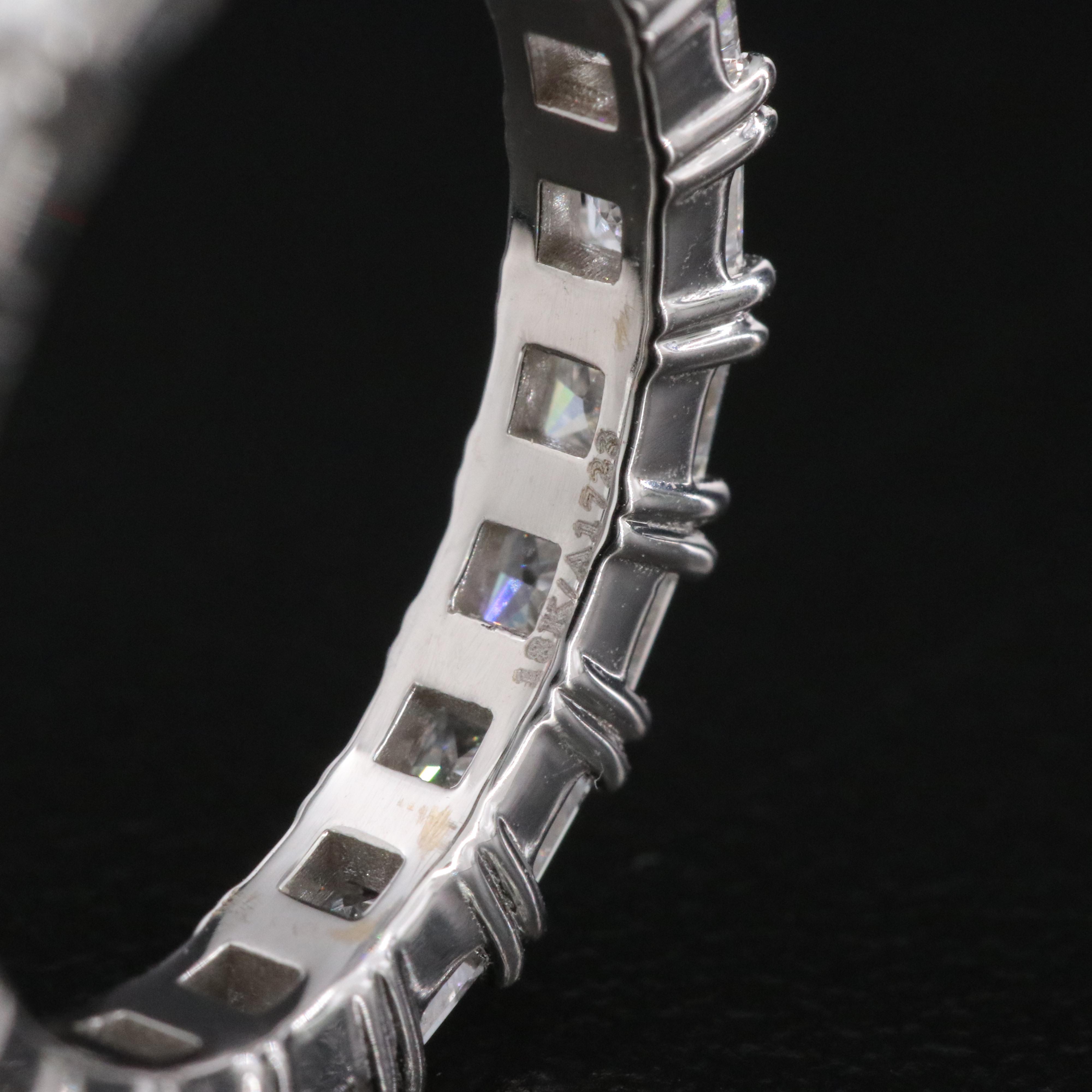 18K 2.39 CTW Lab Grown Diamond Eternity Band