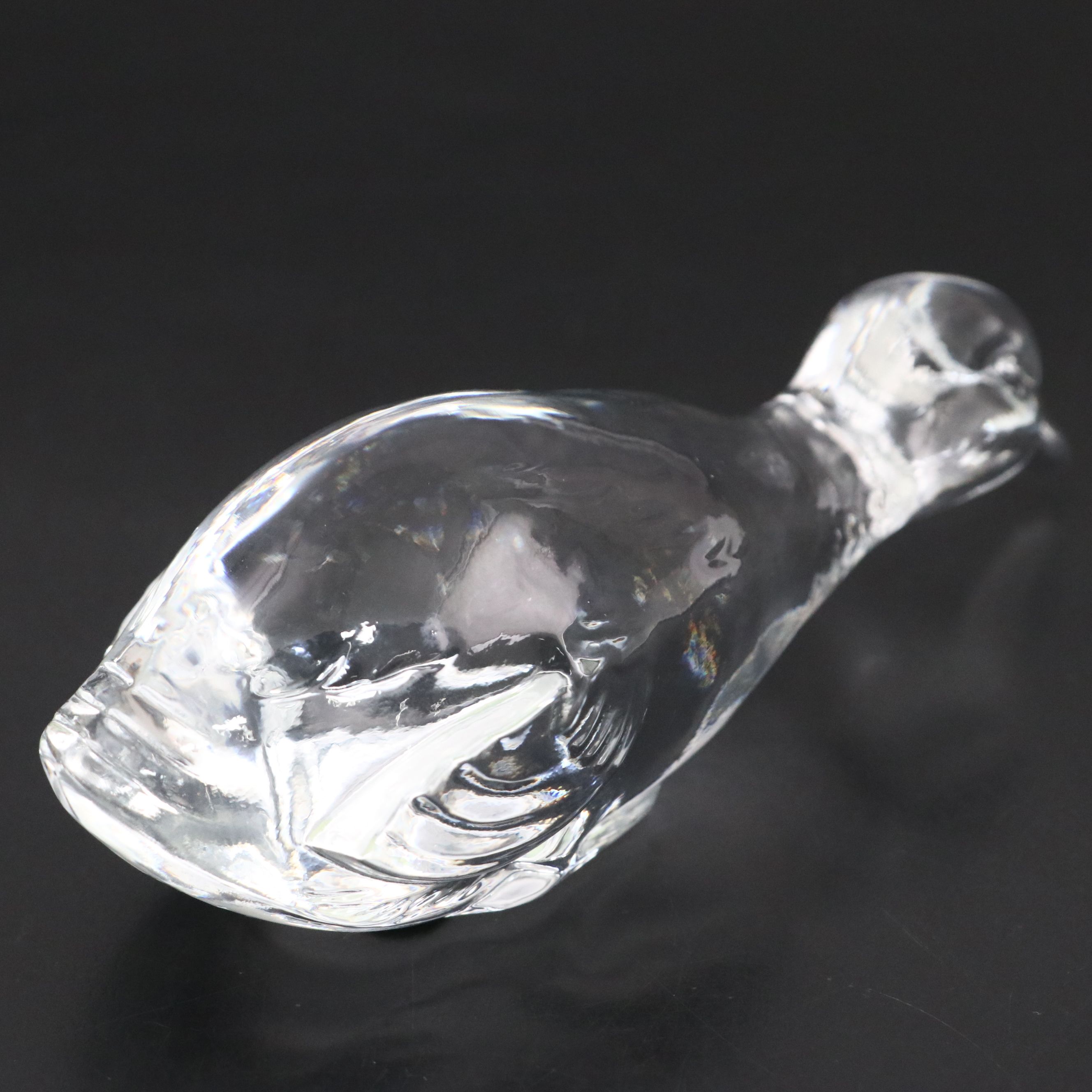 Baccarat Crystal Swimming Duck