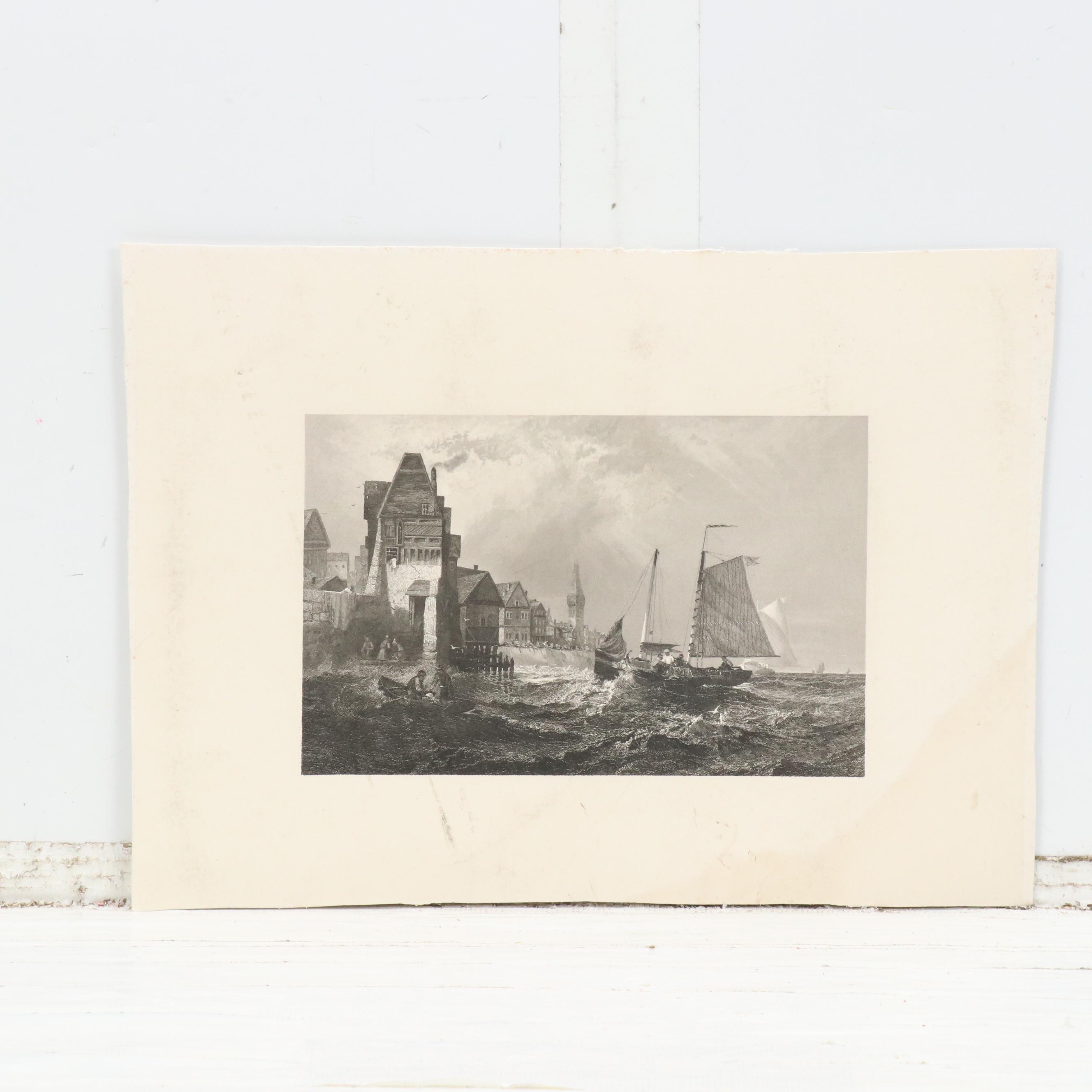 After J.N. Paton "Paolo and Francesca da Rimini" with Other Engravings