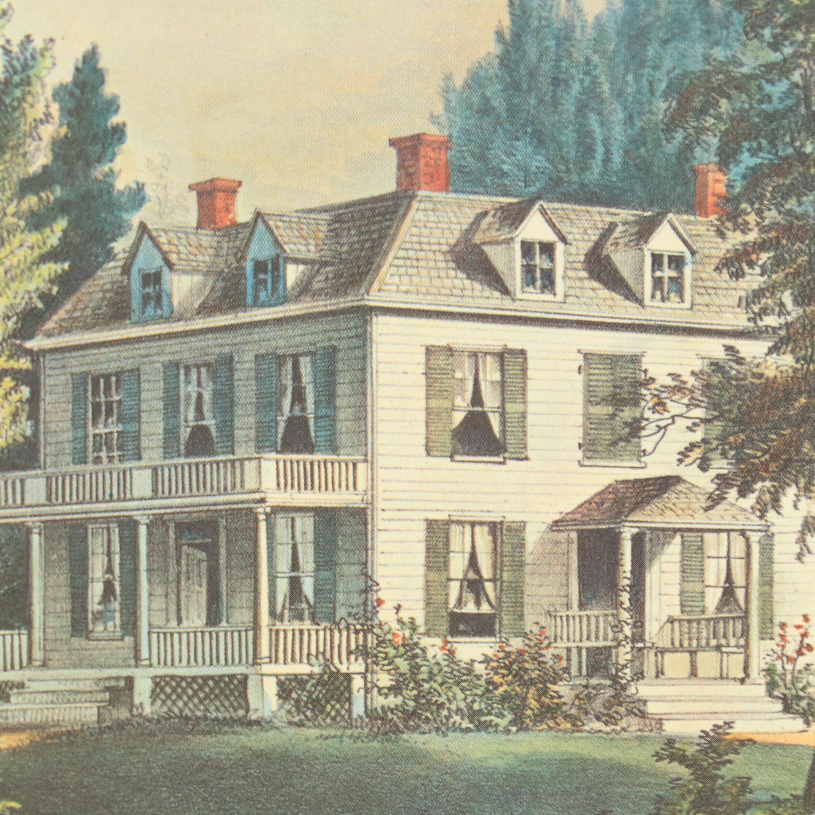 After F.A. Chapman "Raising the Liberty Pole" with More Offset Lithographs