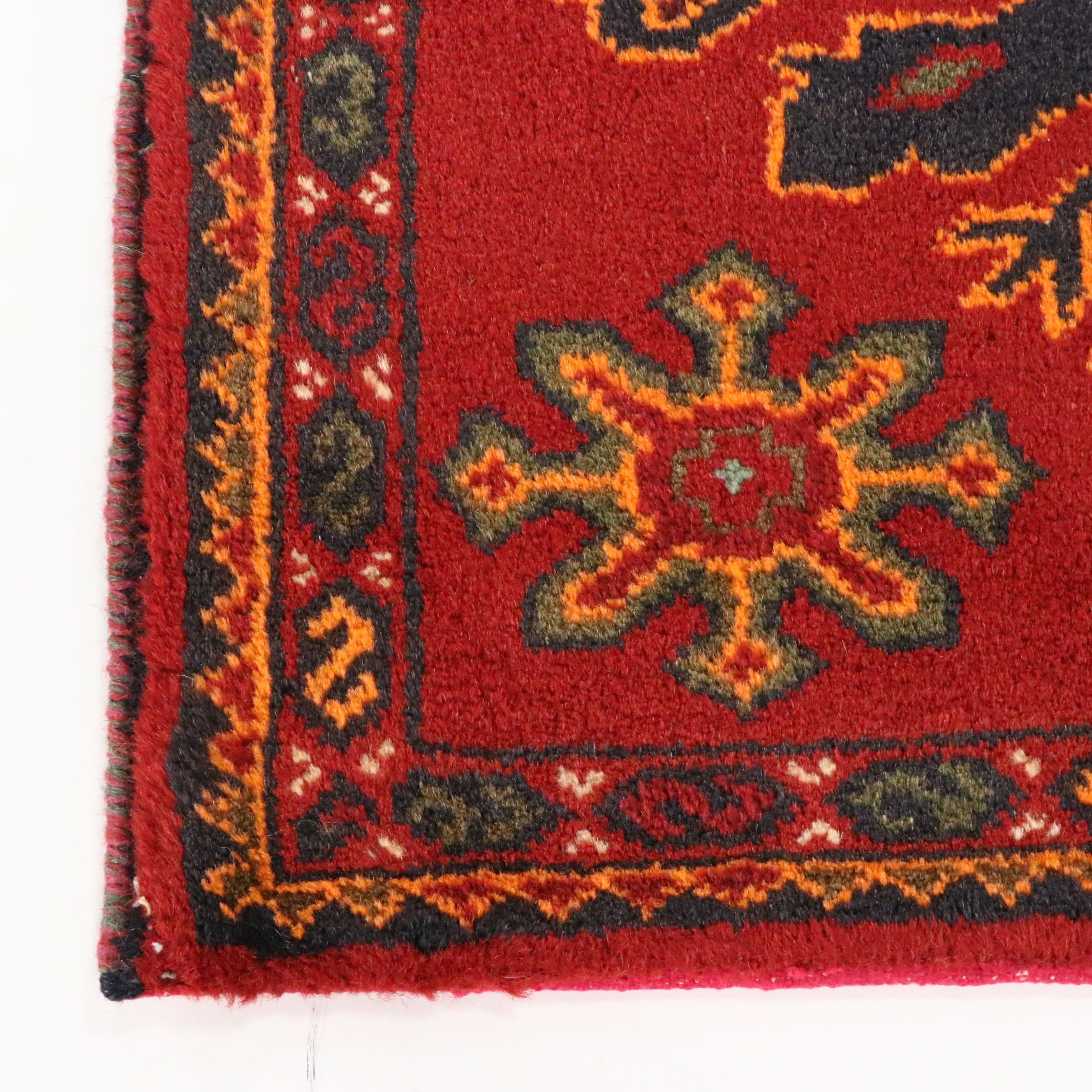 Handmade Caucasian Karabagh Eagle Kazak Storage Bag