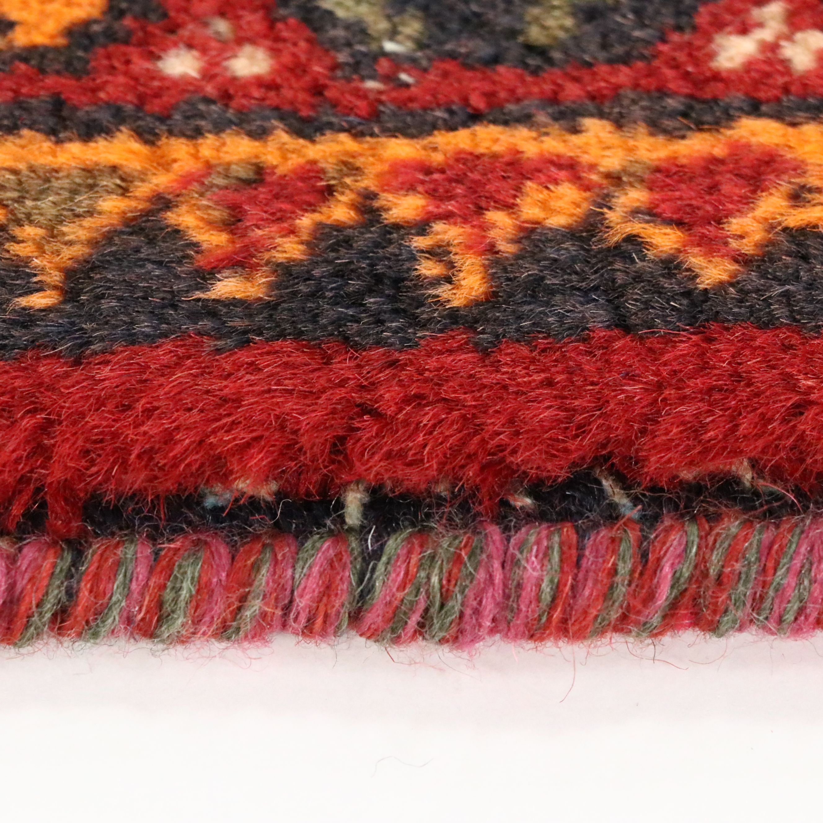 Handmade Caucasian Karabagh Eagle Kazak Storage Bag