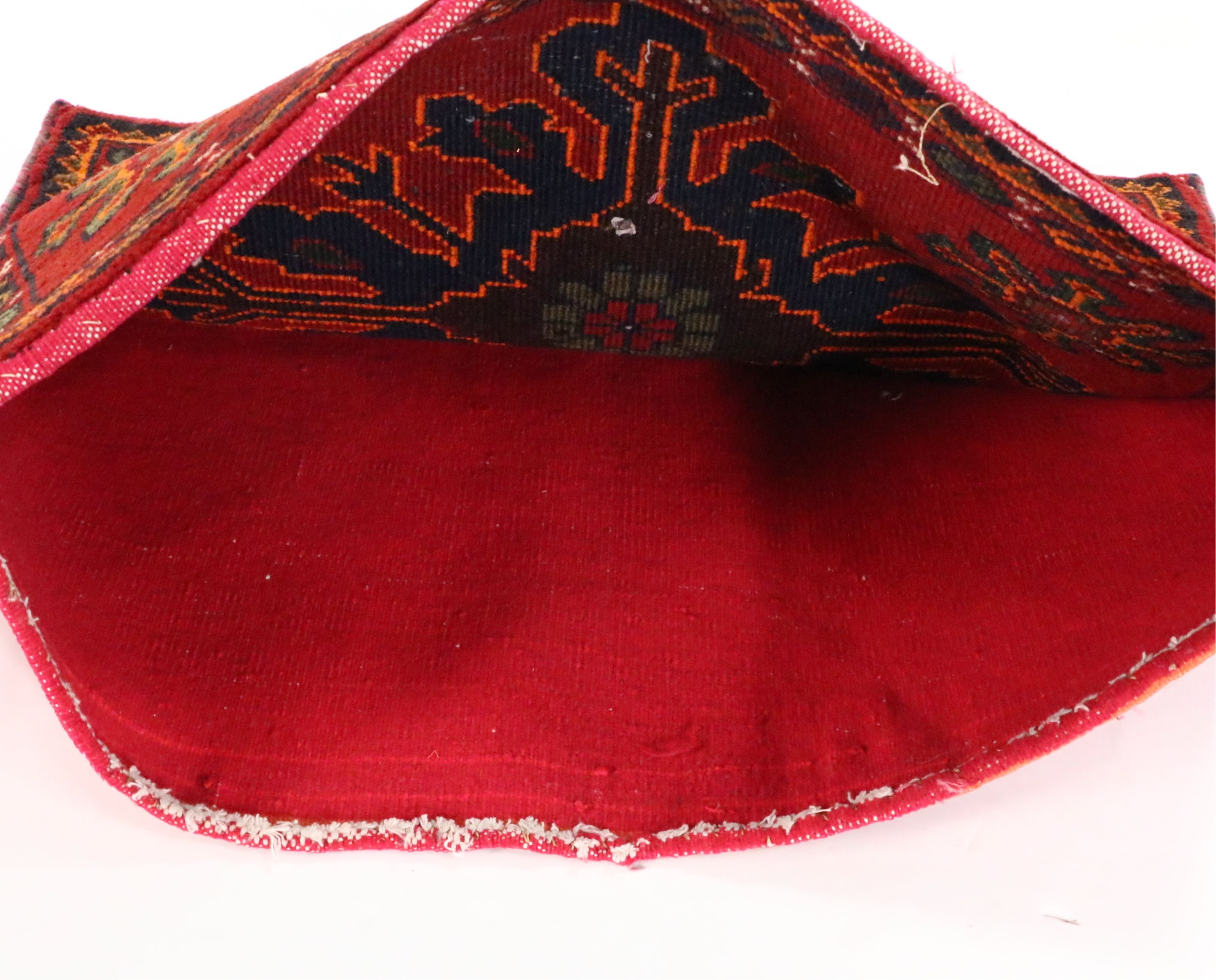 Handmade Caucasian Karabagh Eagle Kazak Storage Bag