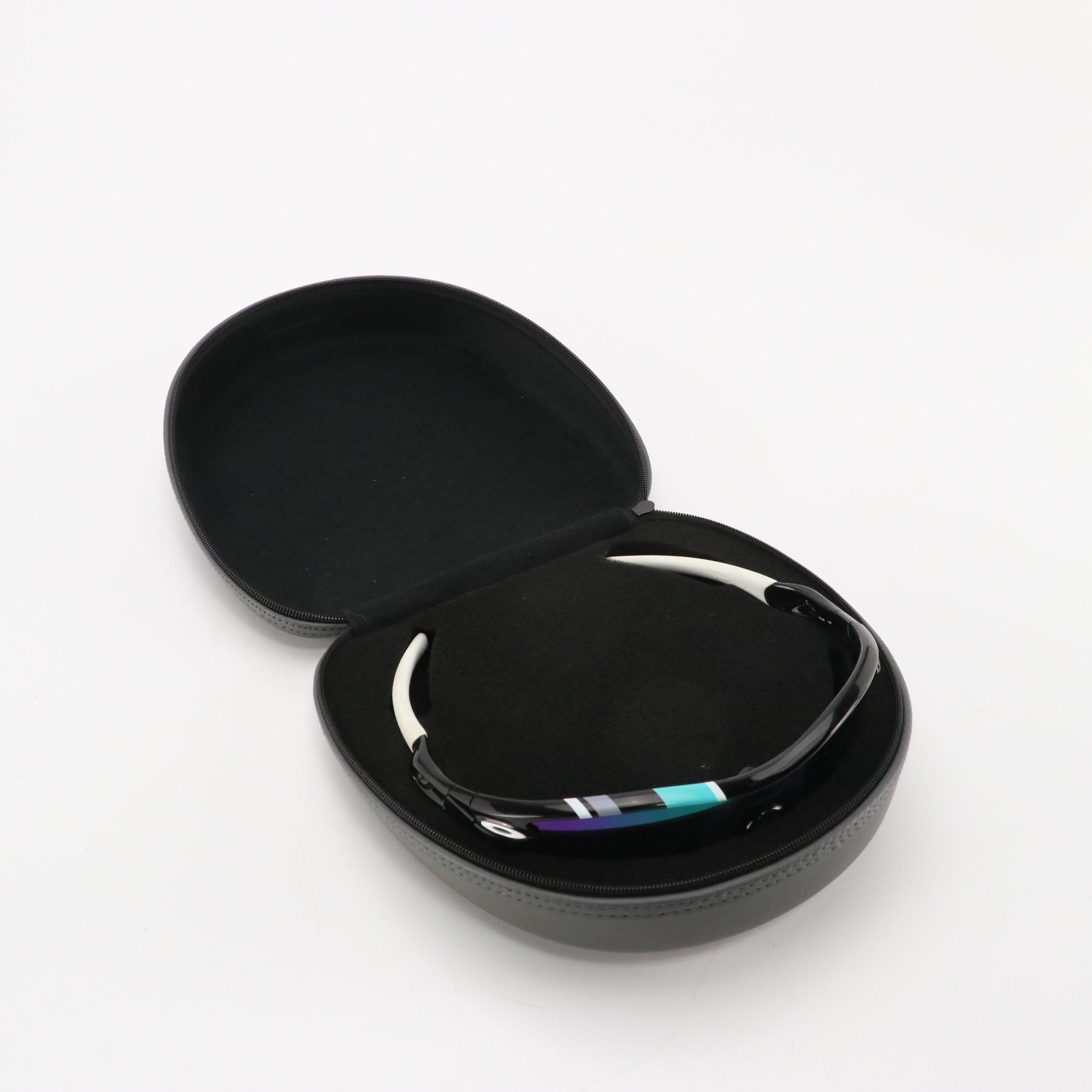 Oakley Radar Path Prizm Golf Lens Polished Black Framed Wrap Sunglasses W/ Case