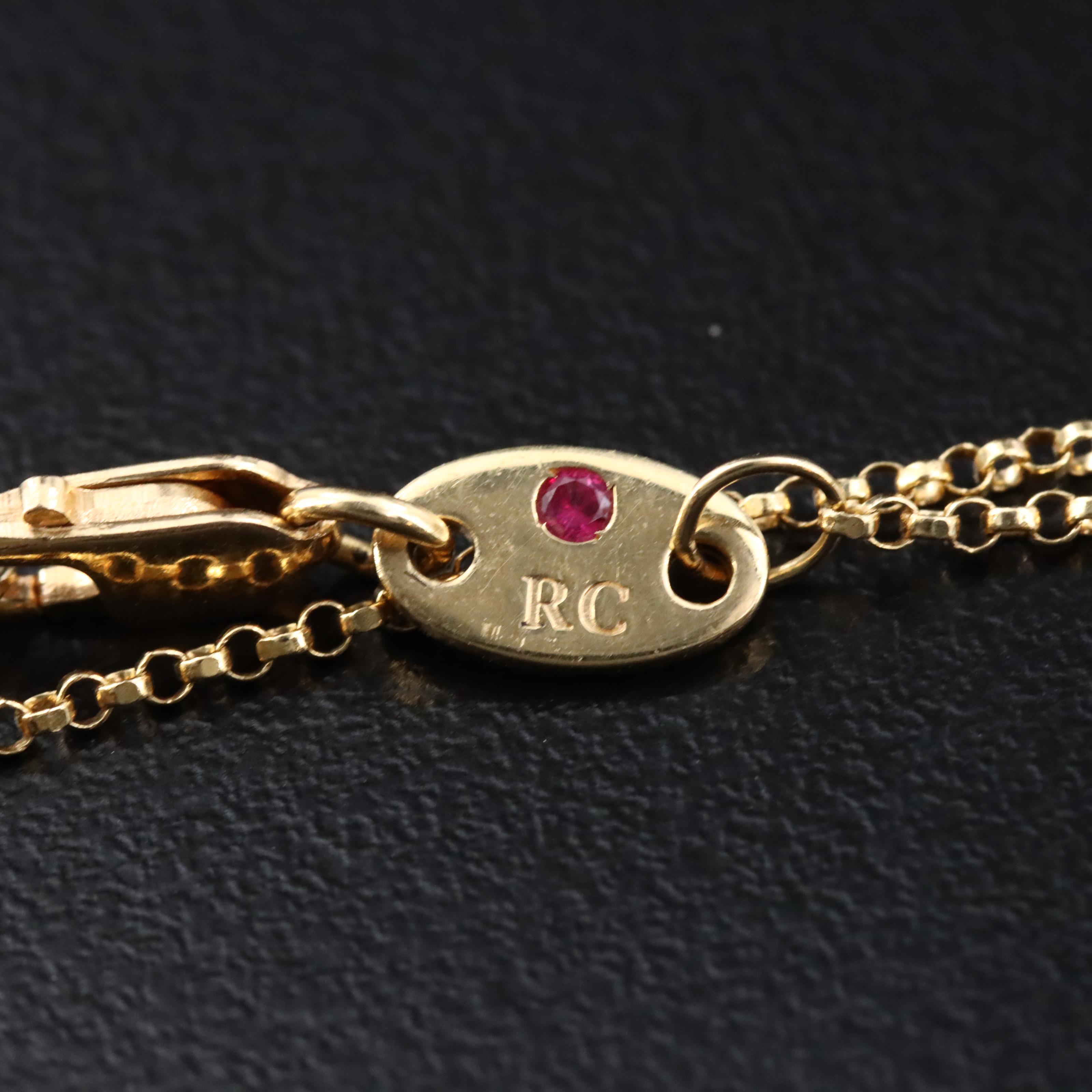 Roberto Coin 18K Jasmine Butterfly Necklace