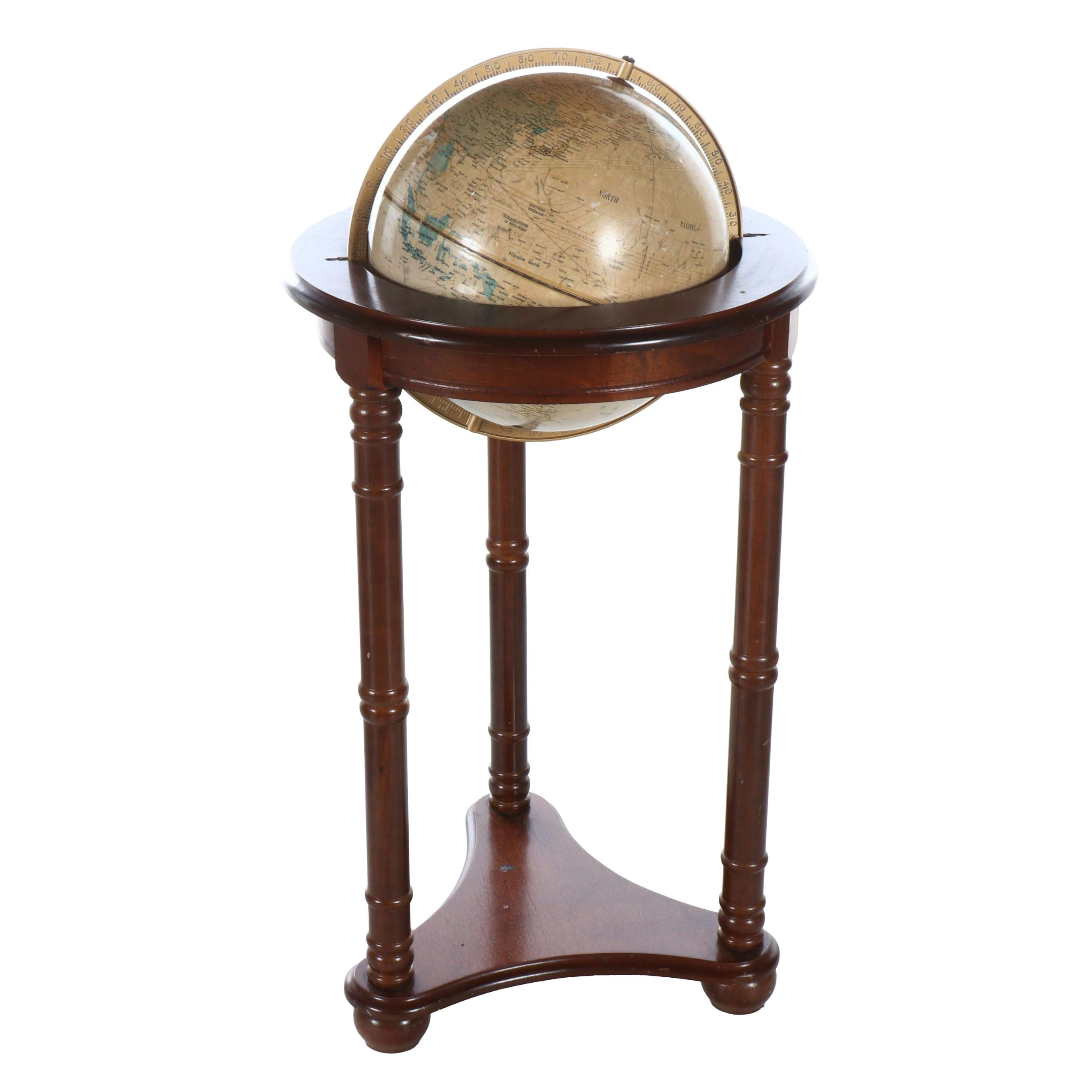 Edwardian Style Standing Globe