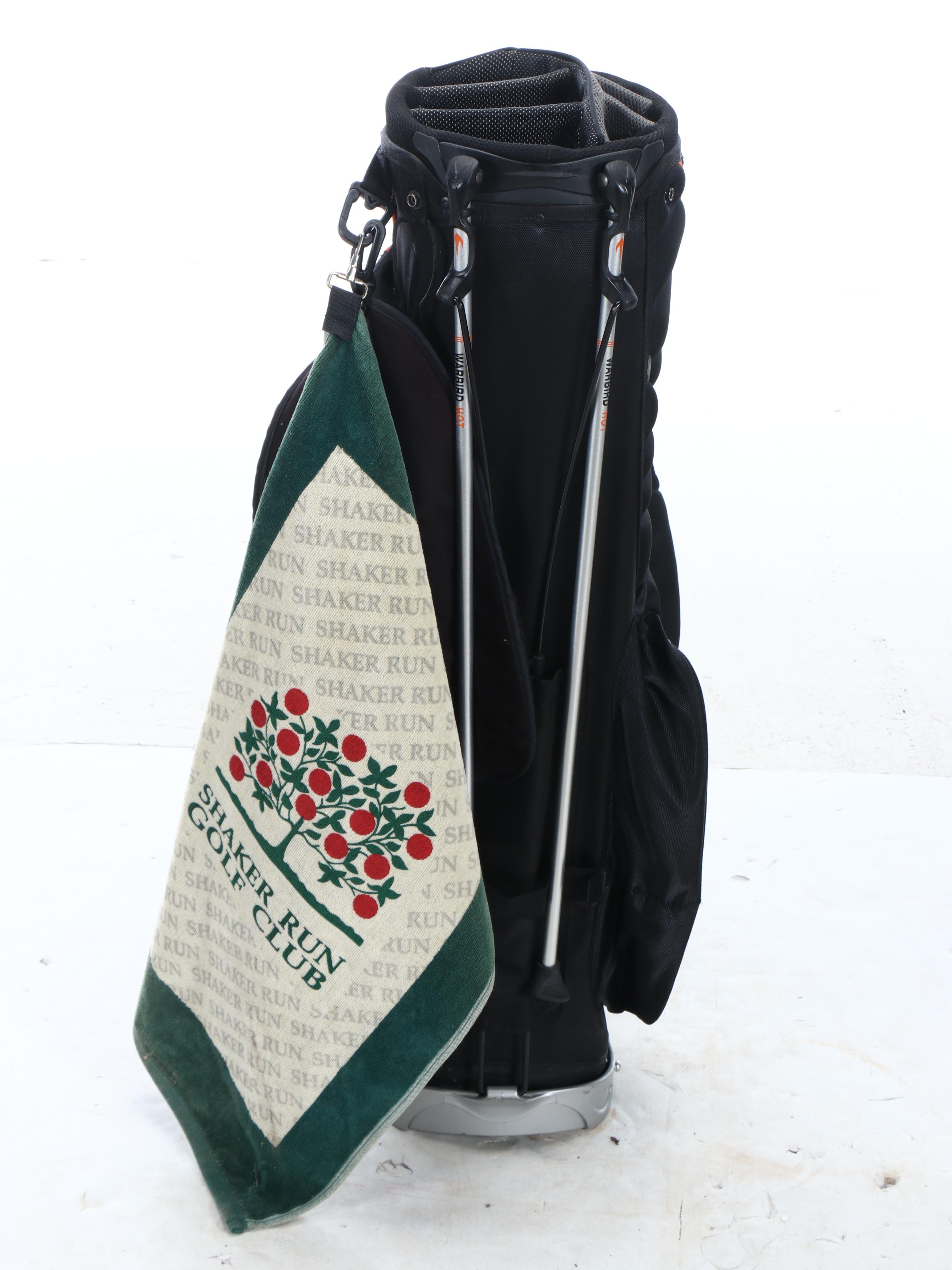 Callaway Golf Bag with Clubs, Towels and Accessories