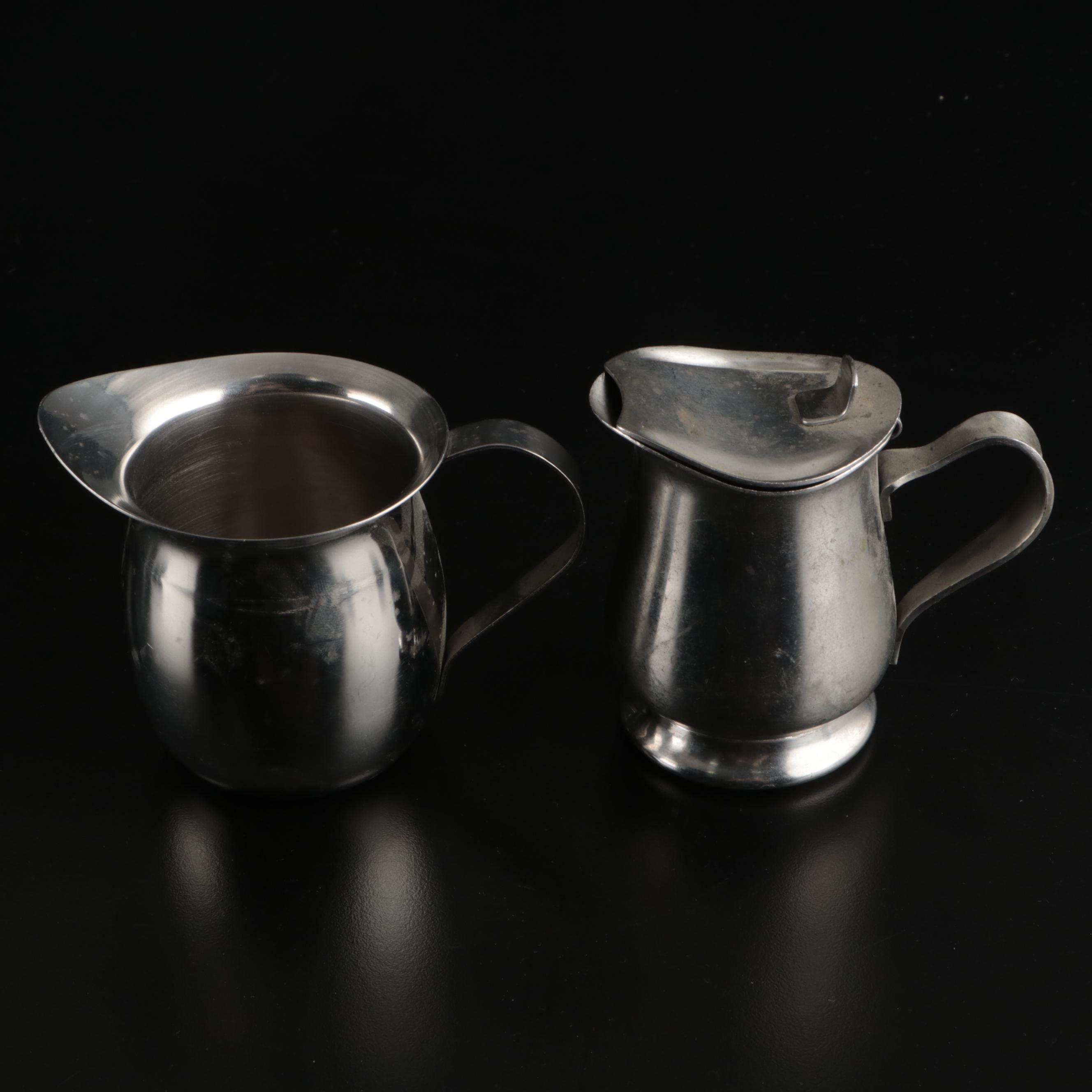 Leonard Bowls with Other Stainless Steel and Pewter Tableware
