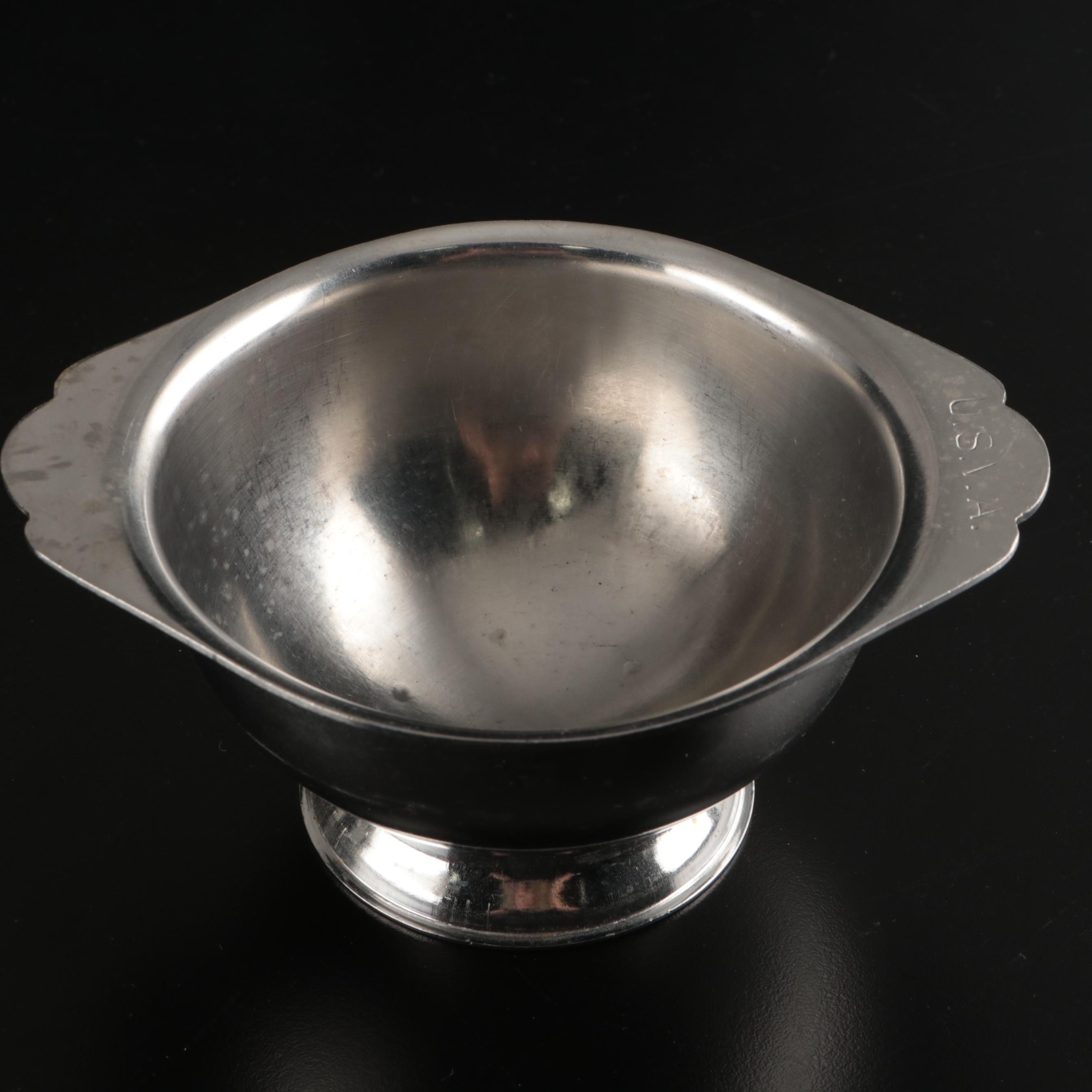 Leonard Bowls with Other Stainless Steel and Pewter Tableware