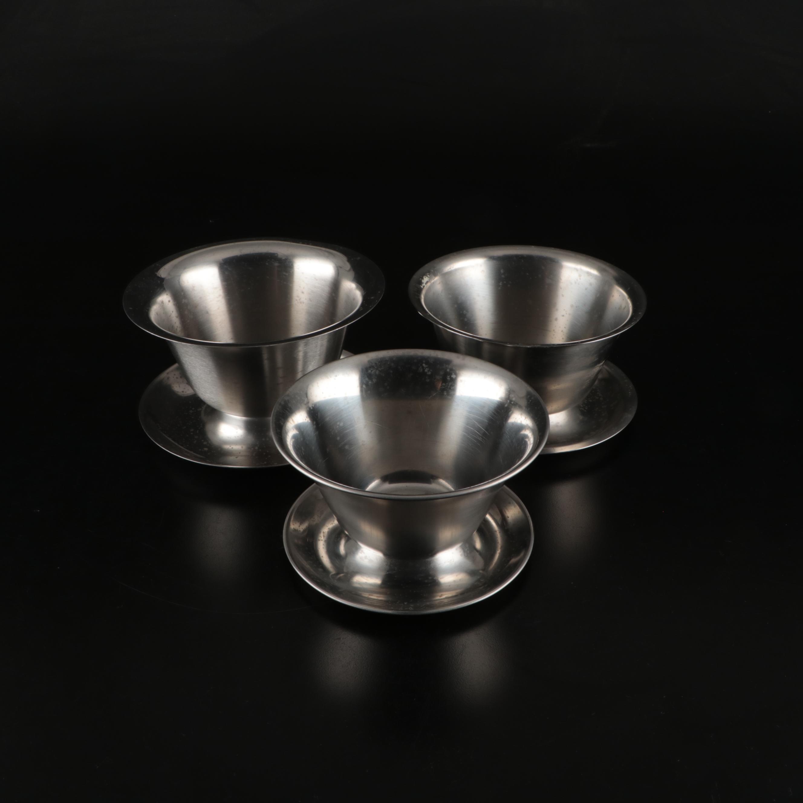 Leonard Bowls with Other Stainless Steel and Pewter Tableware