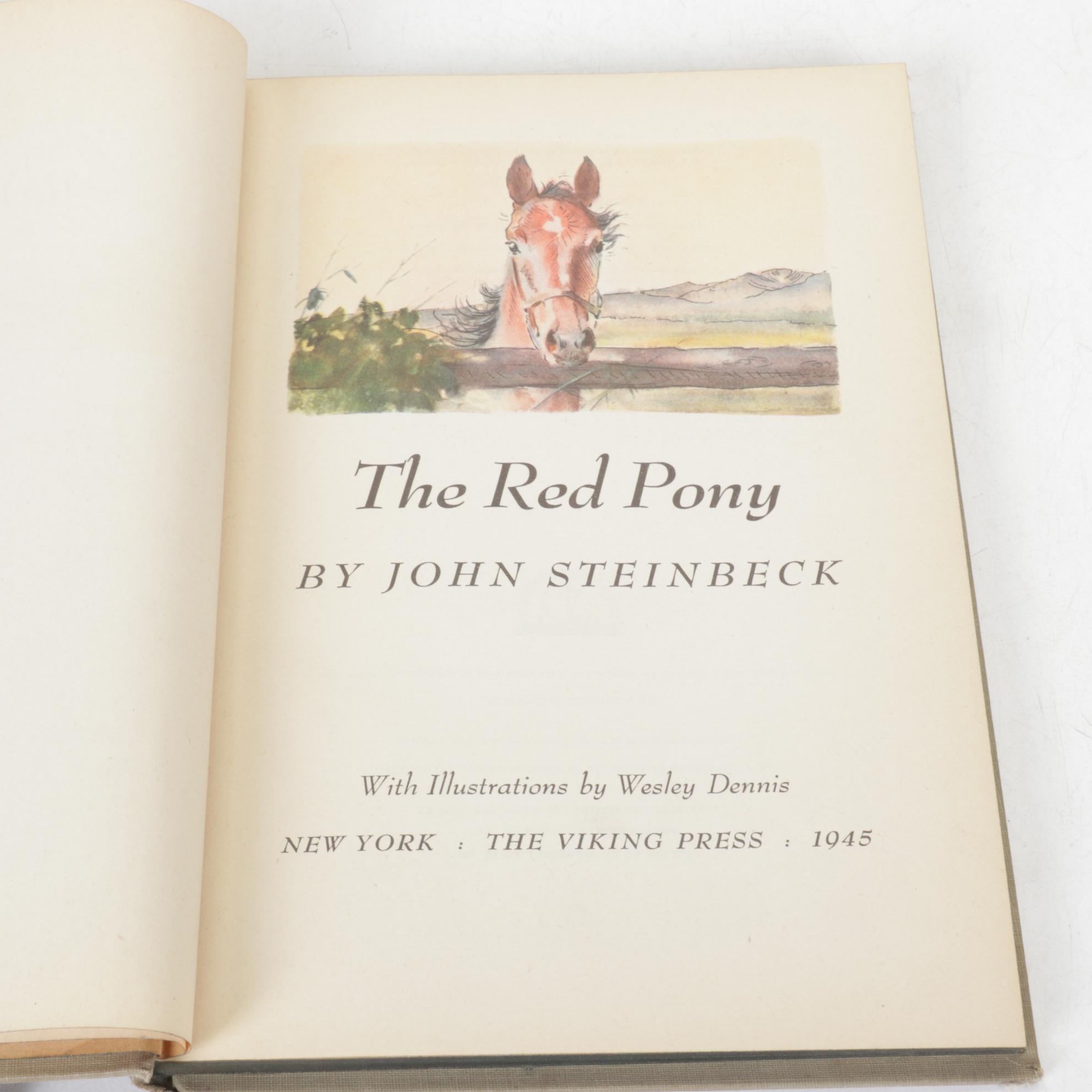 John Steinbeck's "The Red Pony" & Other Classic Adventure Novels