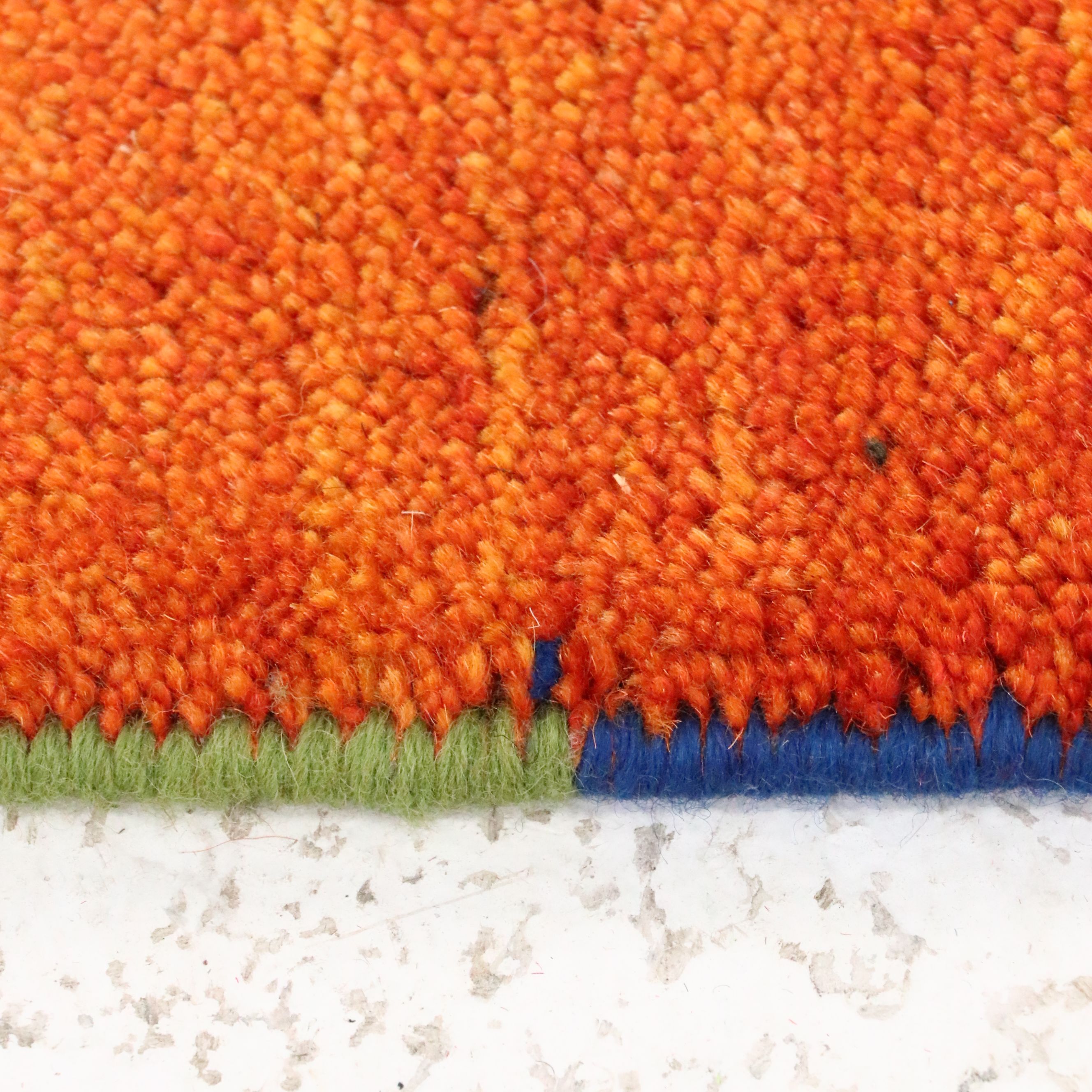 2'9 x 5'4 Hand-Knotted Pakistani Persian Gabbeh Accent Rug