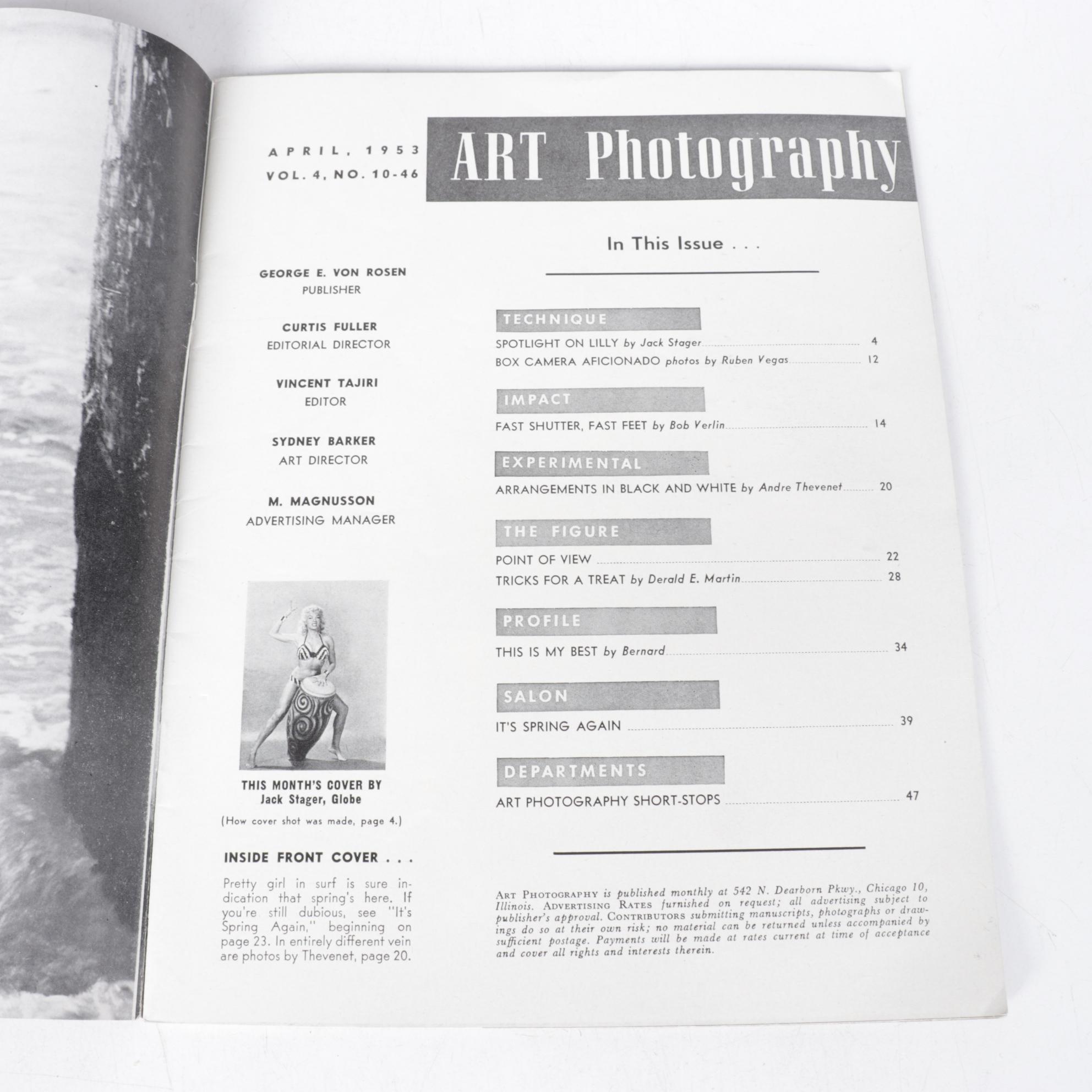 "The Fair Sex" and "Art Photography" Provocative Magazines, 1950s