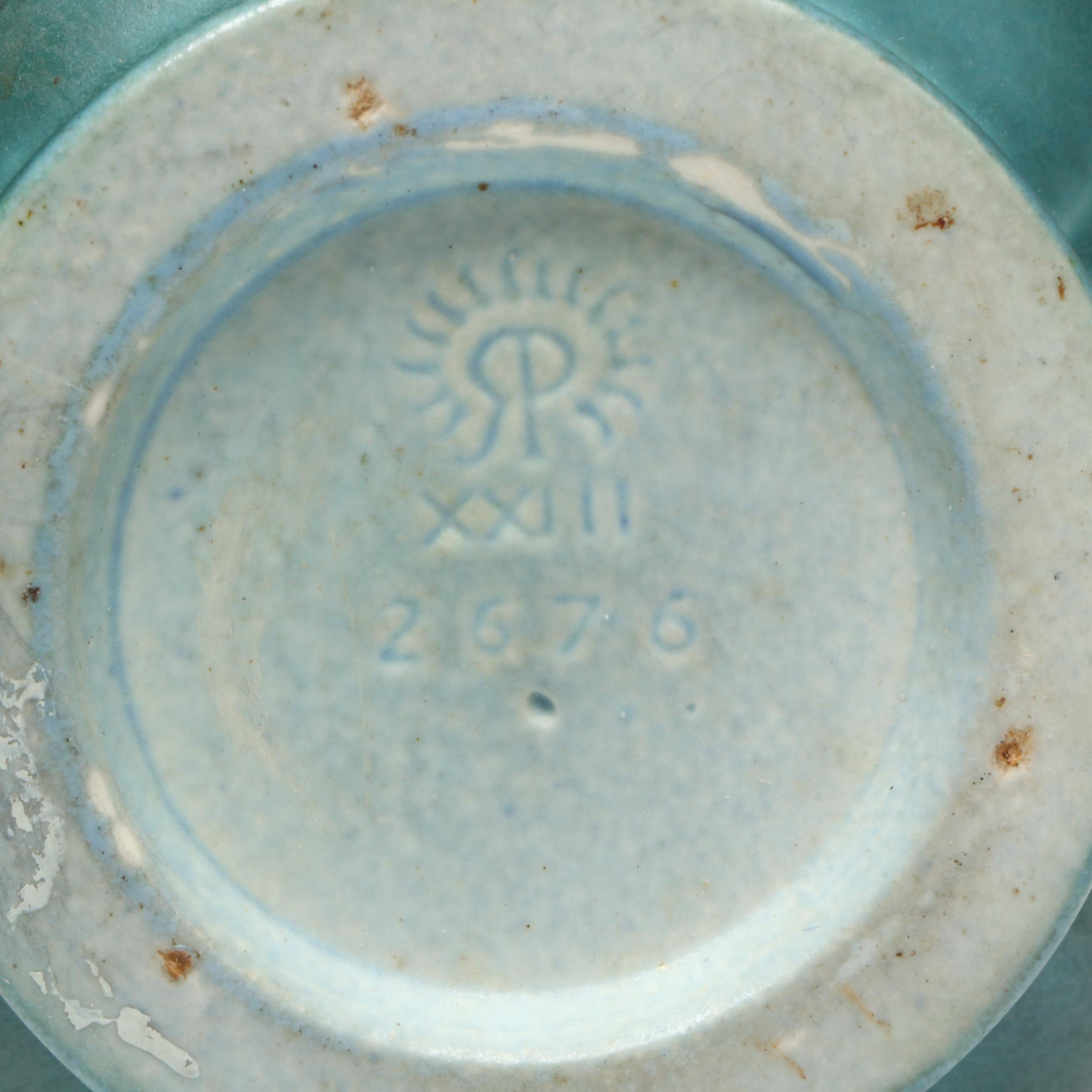 Rookwood Pottery Arts and Crafts Style Vase, 1923