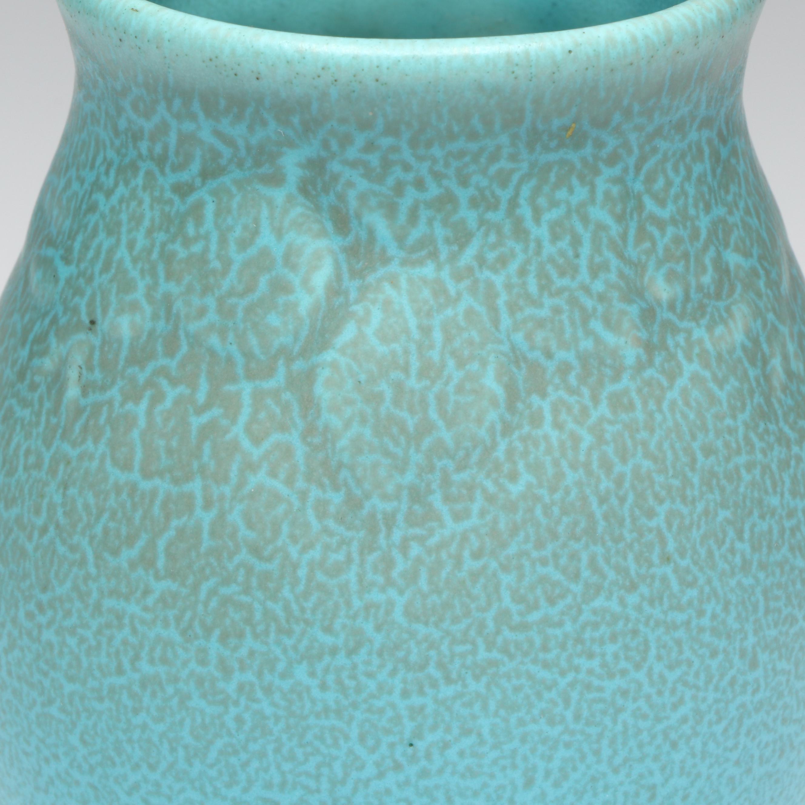 Rookwood Pottery Molten Glaze Berry and Leaf Vase, 1931