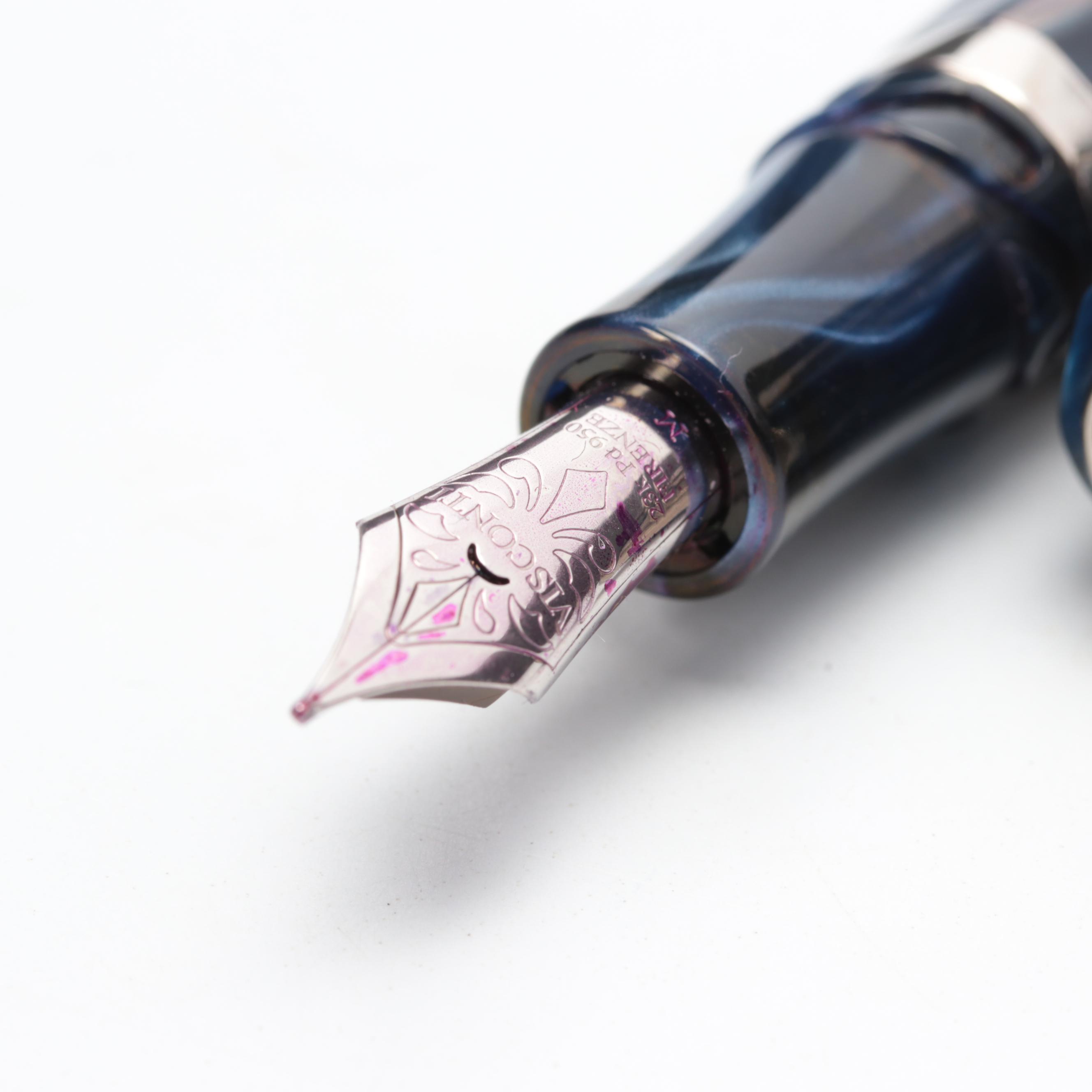 Visconti "Divina Elegance" Imperial Blue Oversize Fountain Pen