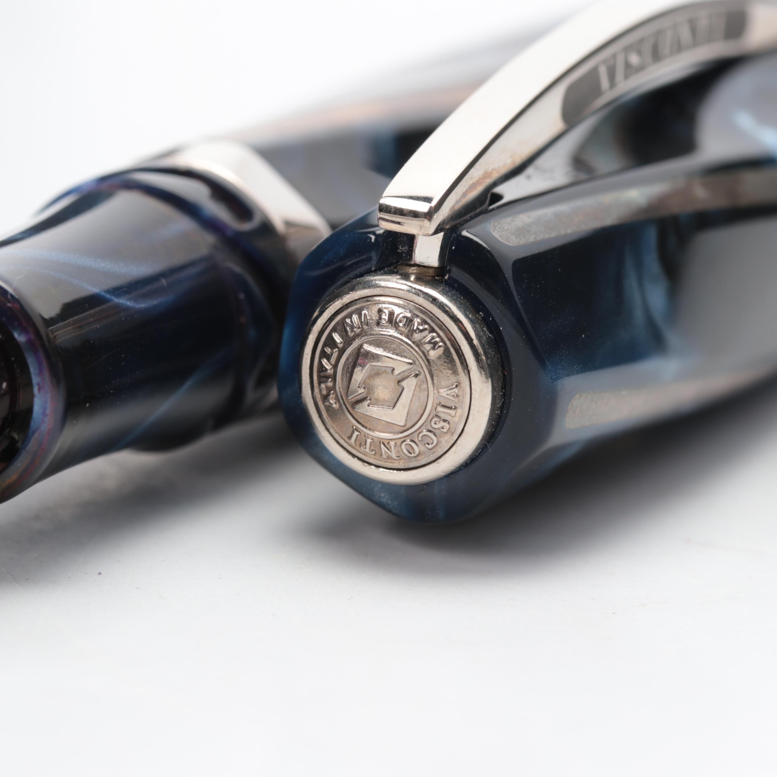 Visconti "Divina Elegance" Imperial Blue Oversize Fountain Pen