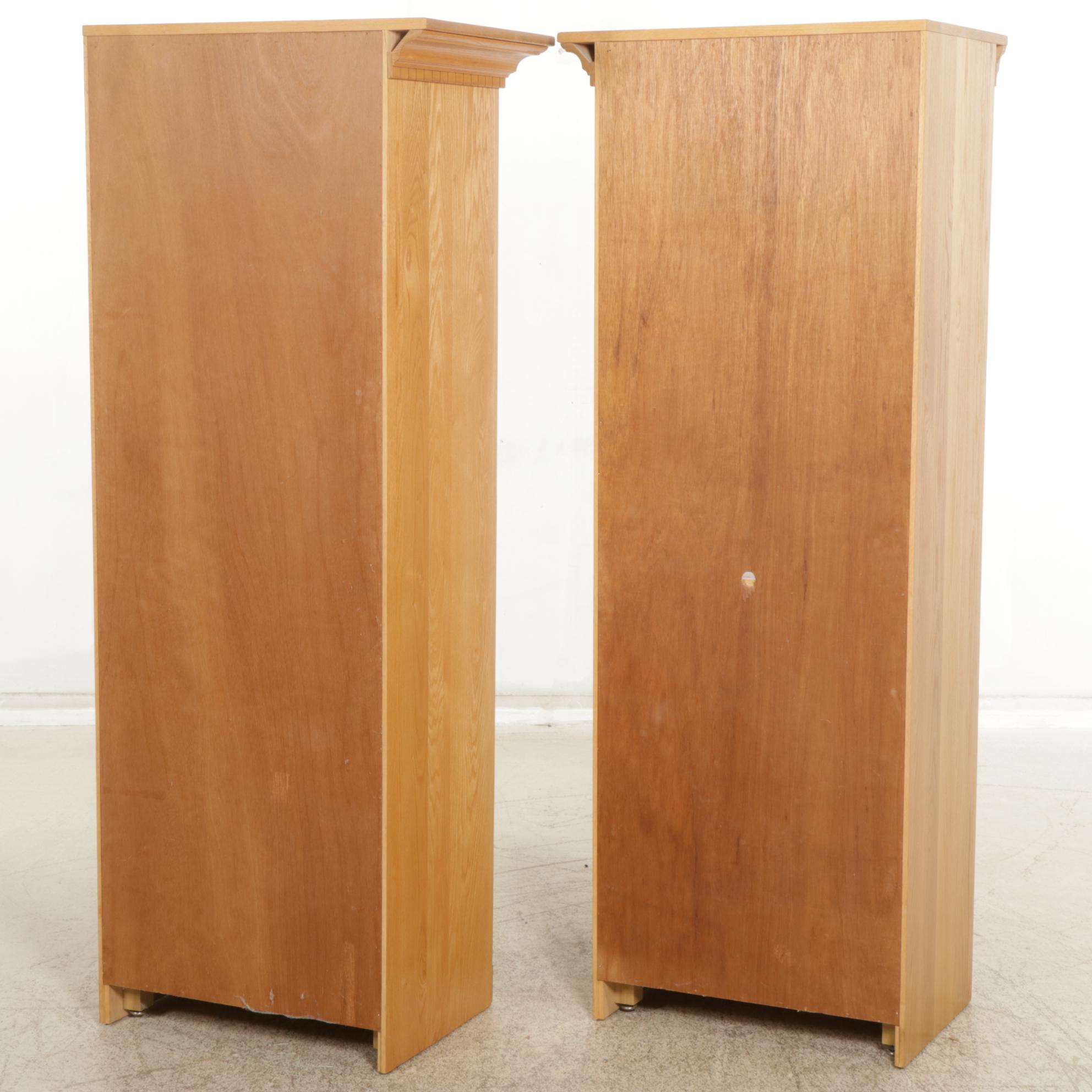 Pair of Oak Bookcases, 21st Century