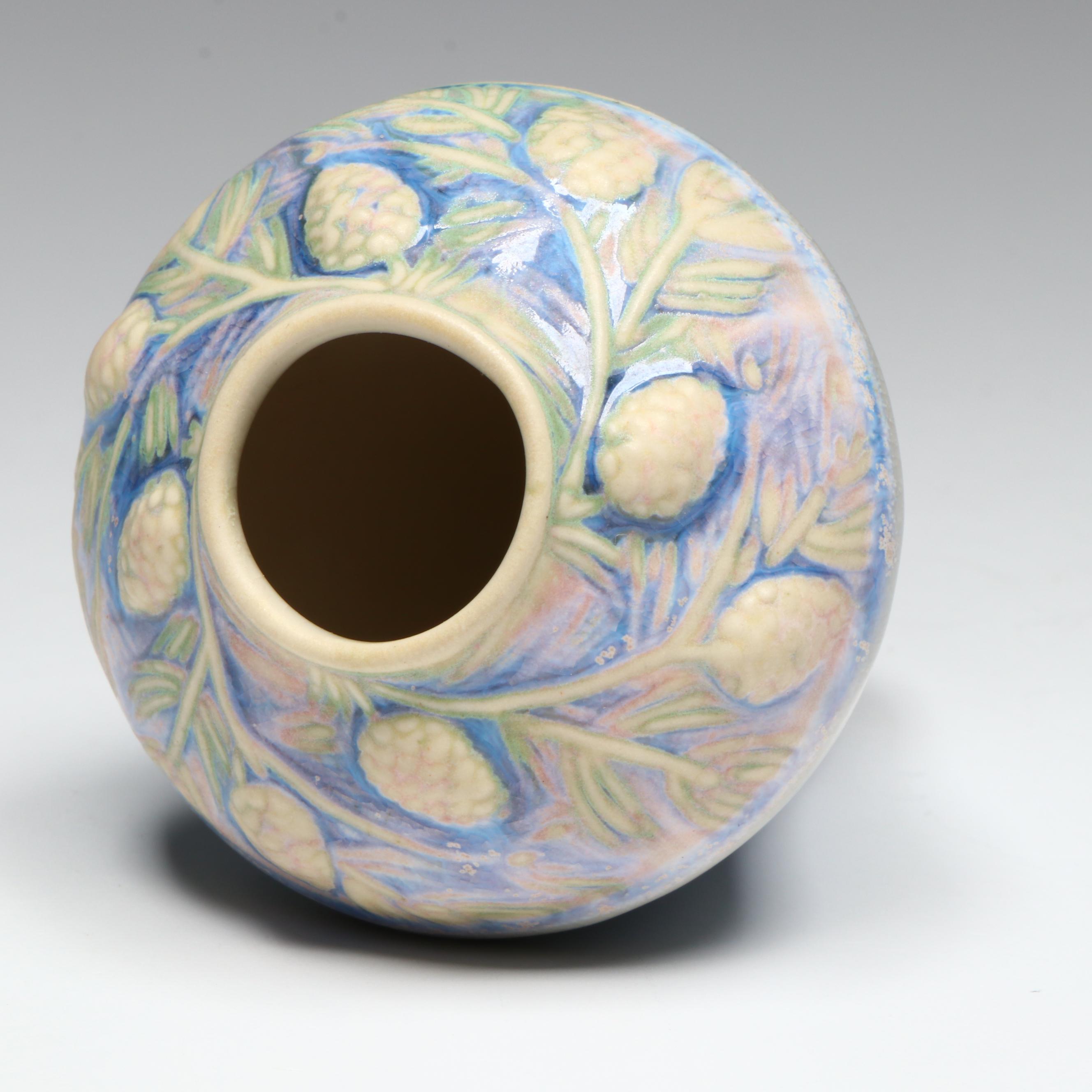 Rookwood Pottery Art Deco Style Pine Cone Vase, 2012