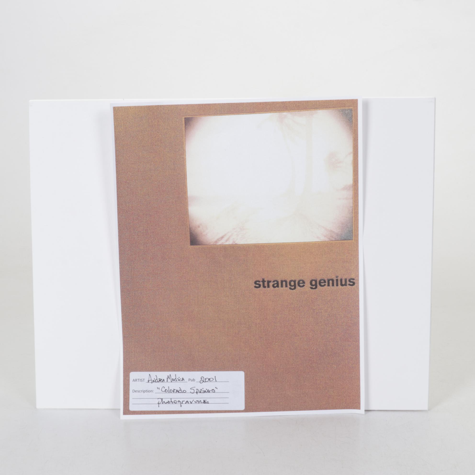 Lithograph Print "Colorado Springs" After Andrea Modica, 2001