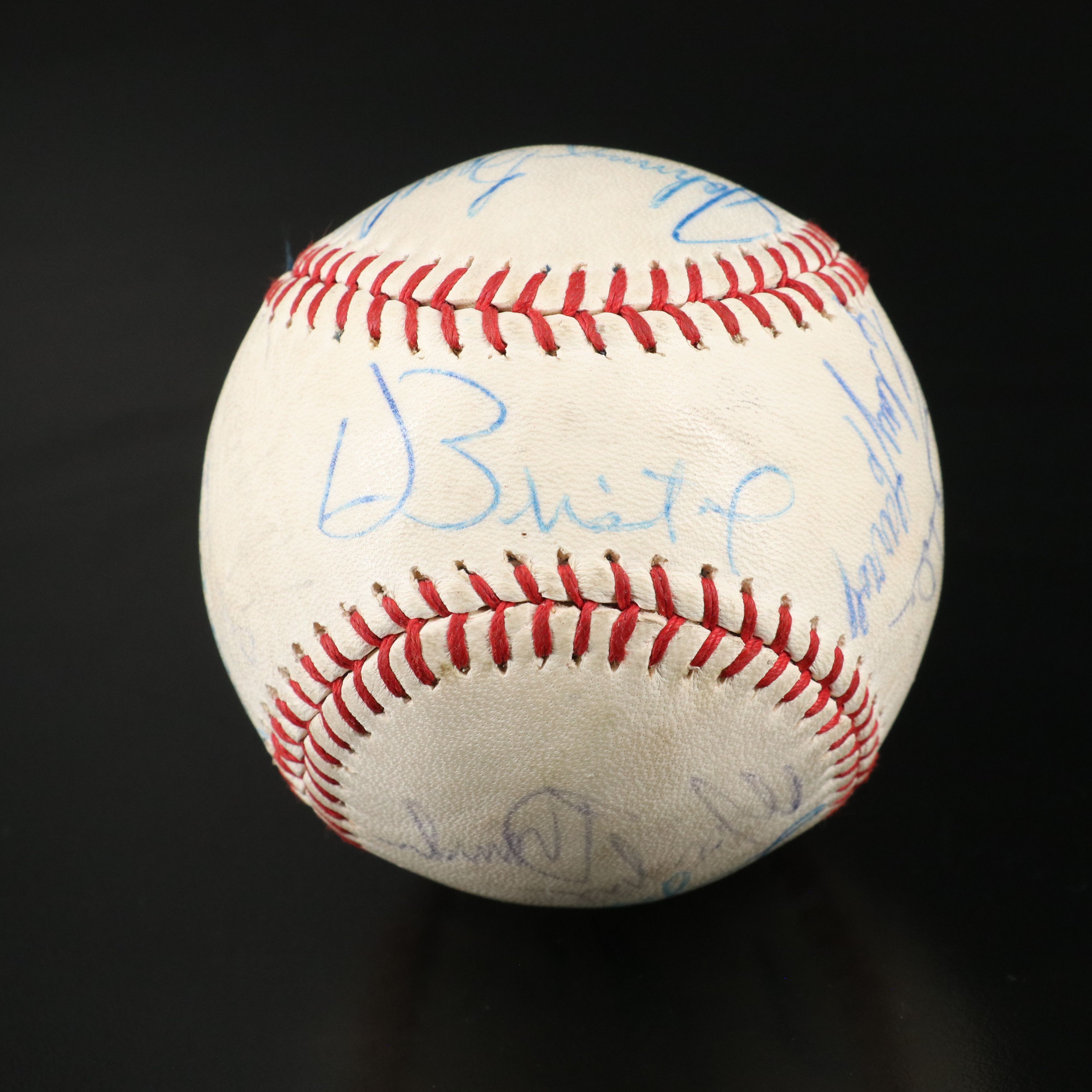 1969 Cincinnati Reds Team Signed Baseball with Rose, Bench, Perez, and More