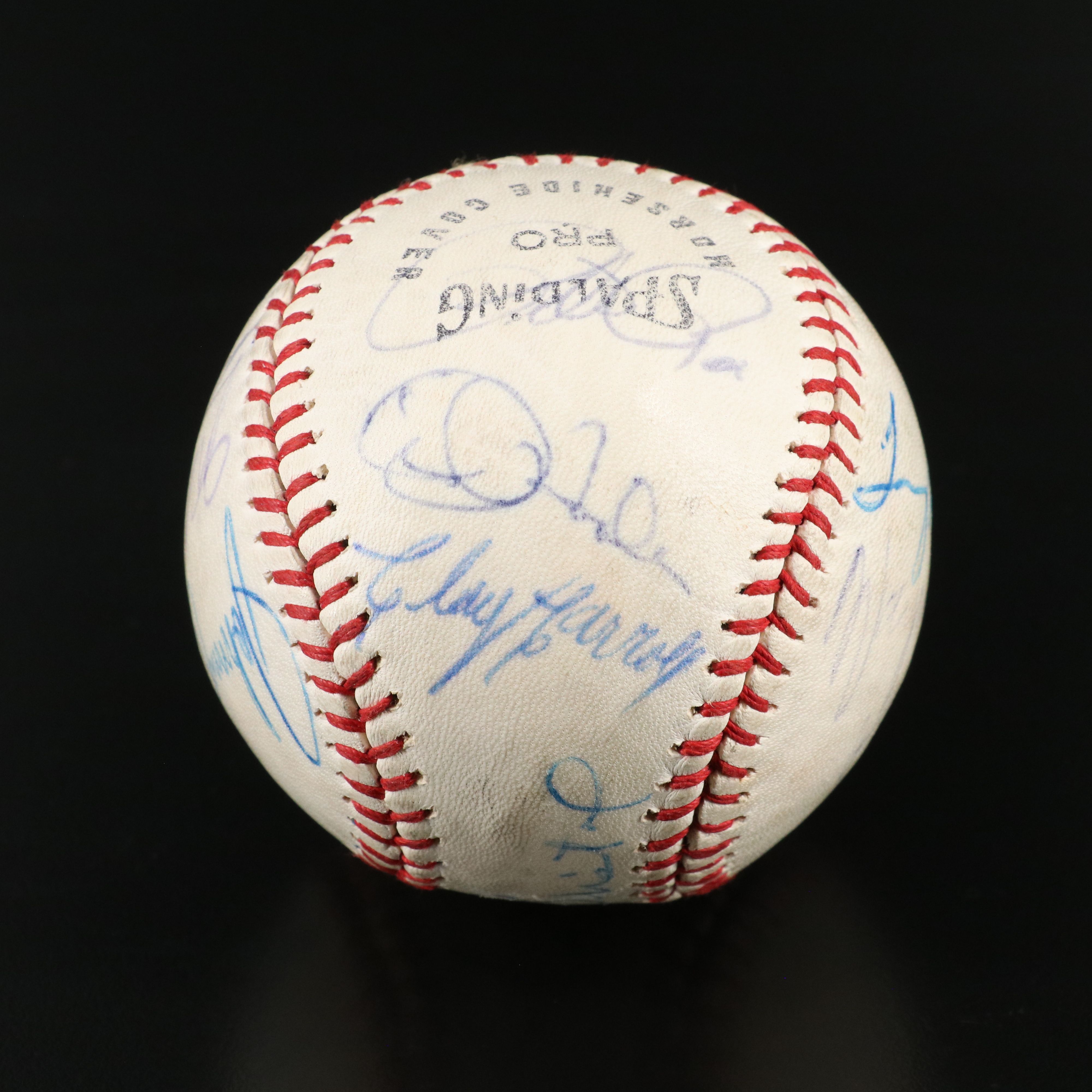 1969 Cincinnati Reds Team Signed Baseball with Rose, Bench, Perez, and More