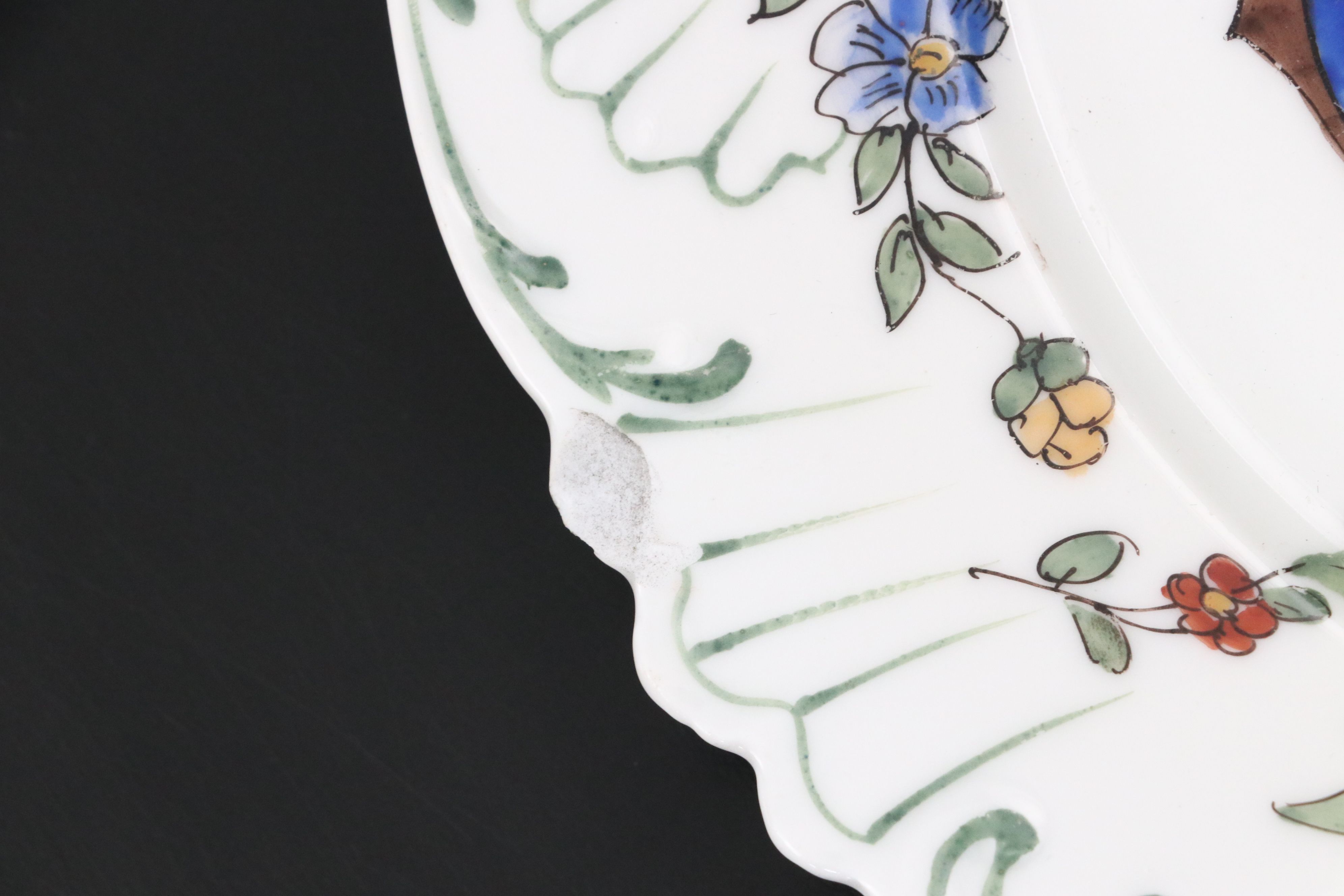 Continental European Style Porcelain Armorial Plates