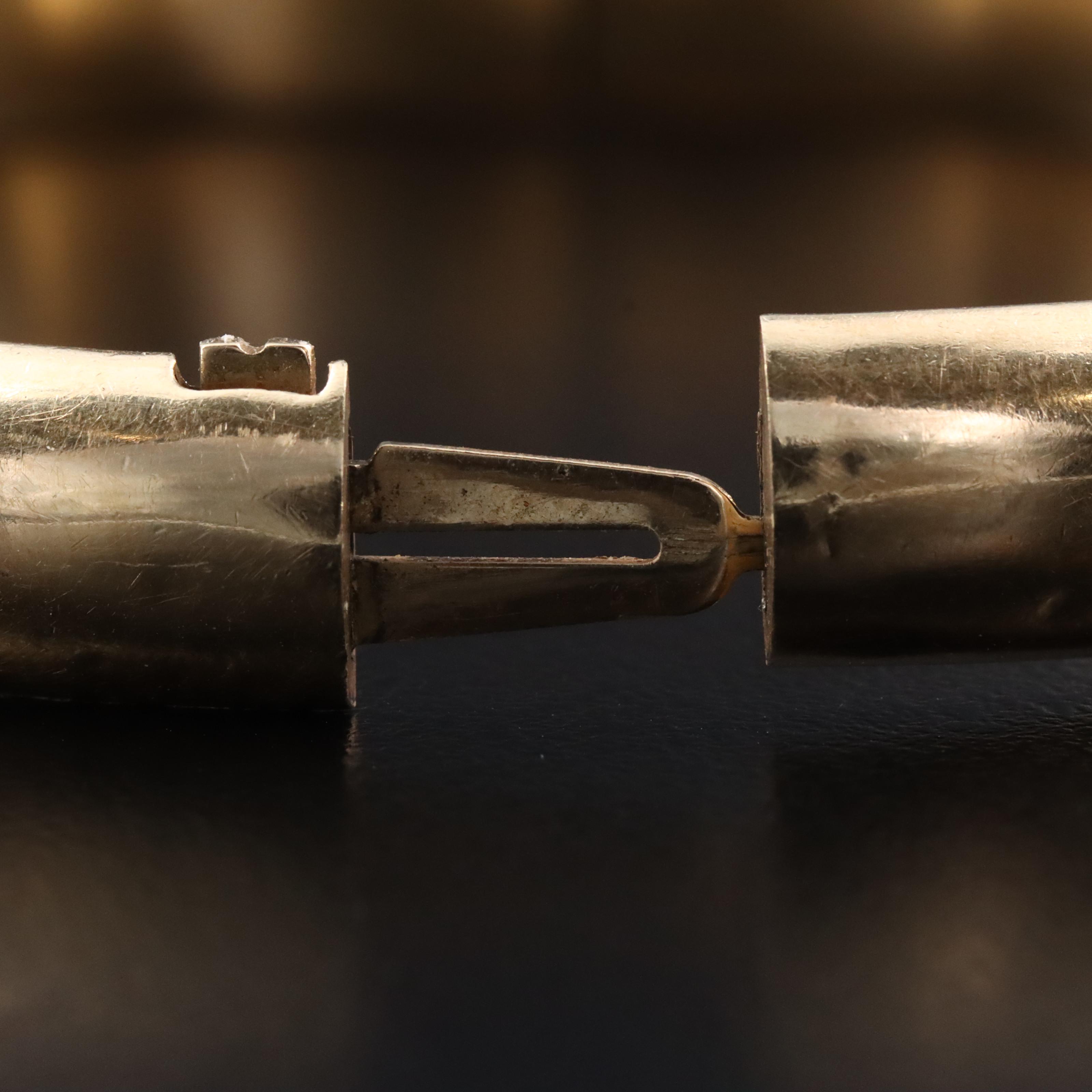 14K Hinged Bangle Bracelet