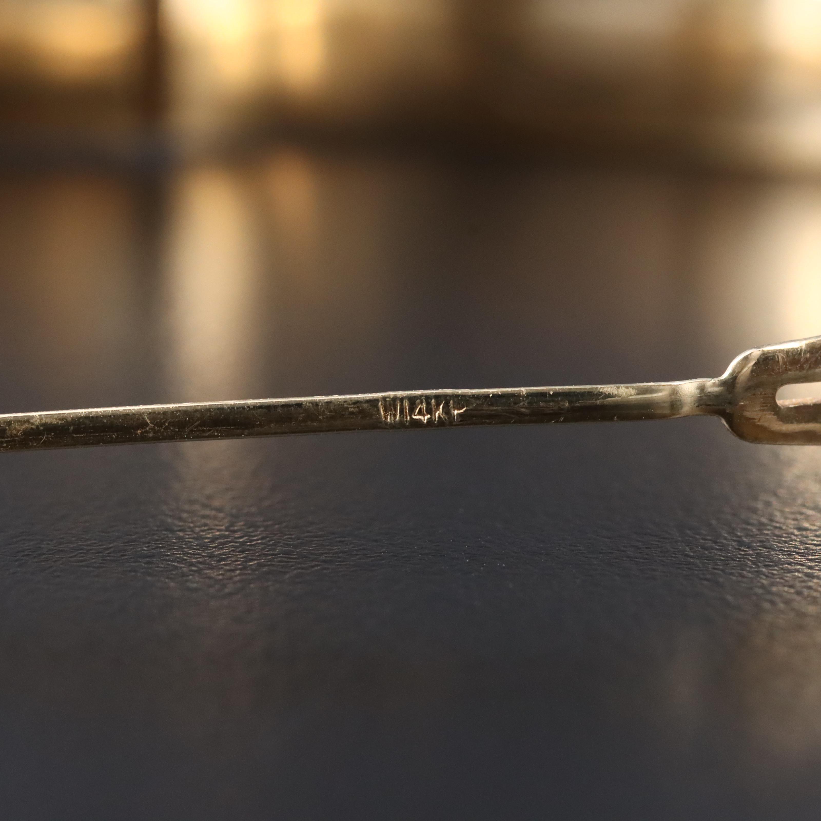 14K Hinged Bangle Bracelet