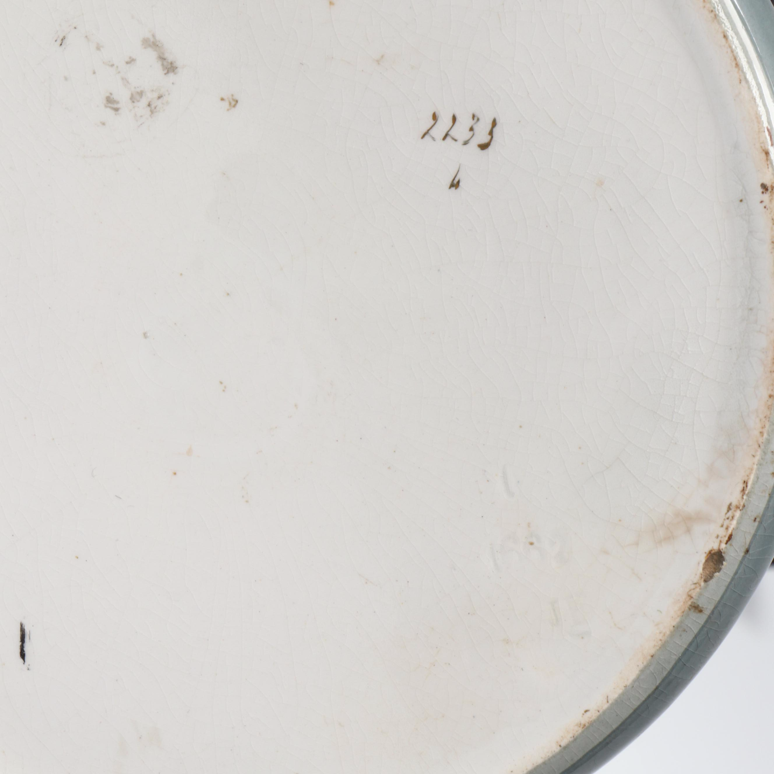 Arts and Crafts Art Pottery Handled Vase Table Lamp, Early 20th Century