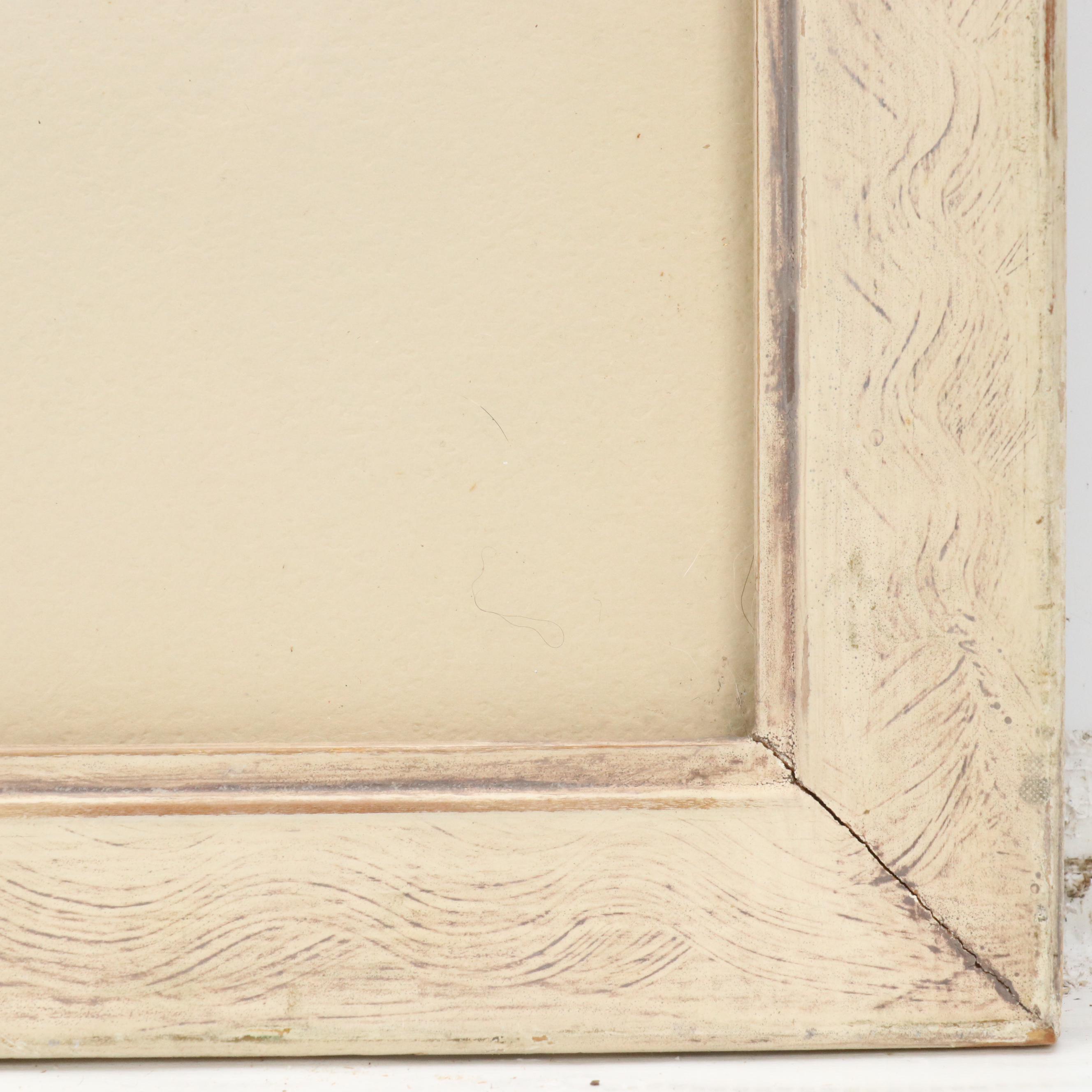 Merton W. Willmore Watercolor and Ink Painting of Snowy House Scene, Mid-20th C.