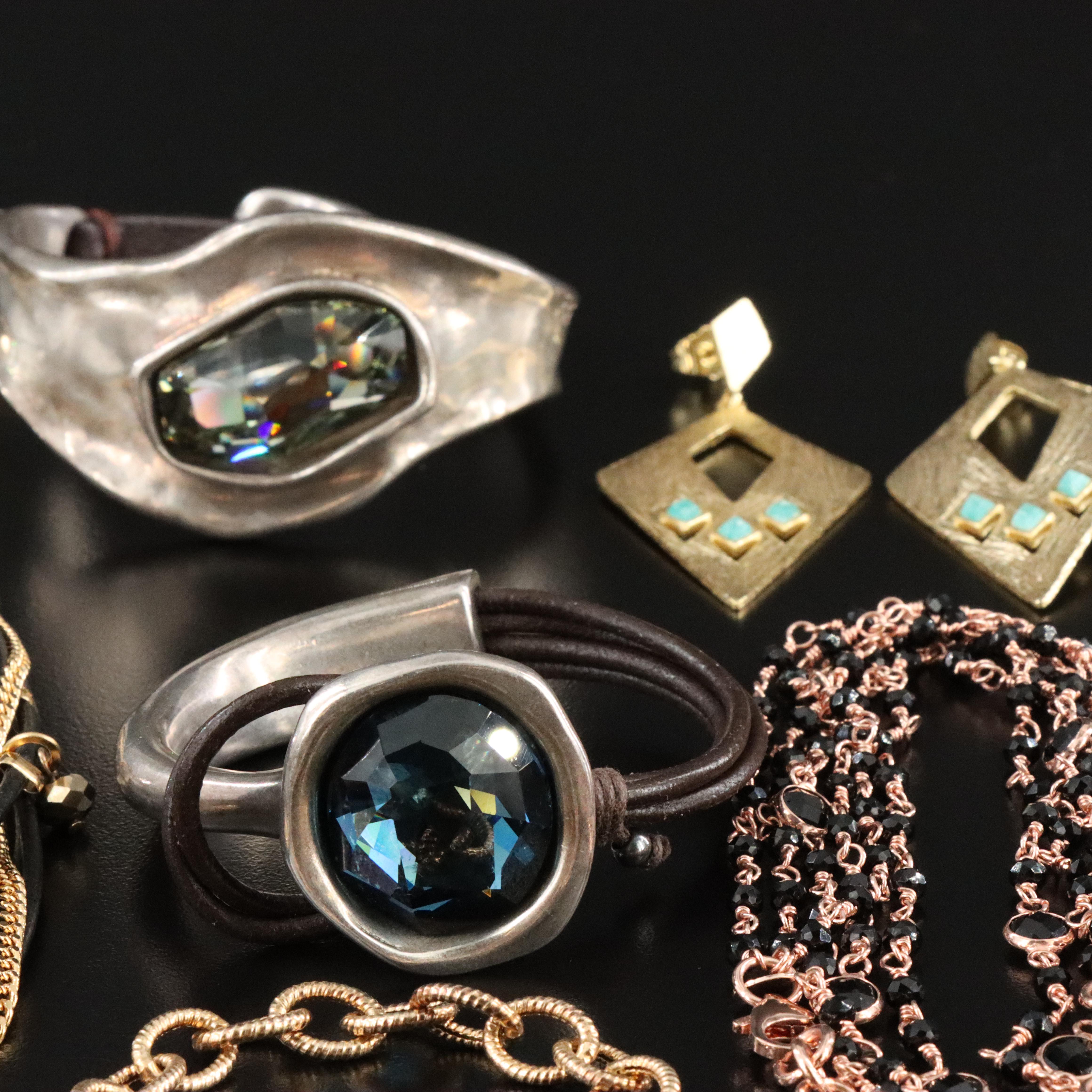 Sterling, Aquamarine and Dyadema Featured in Jewelry Collection
