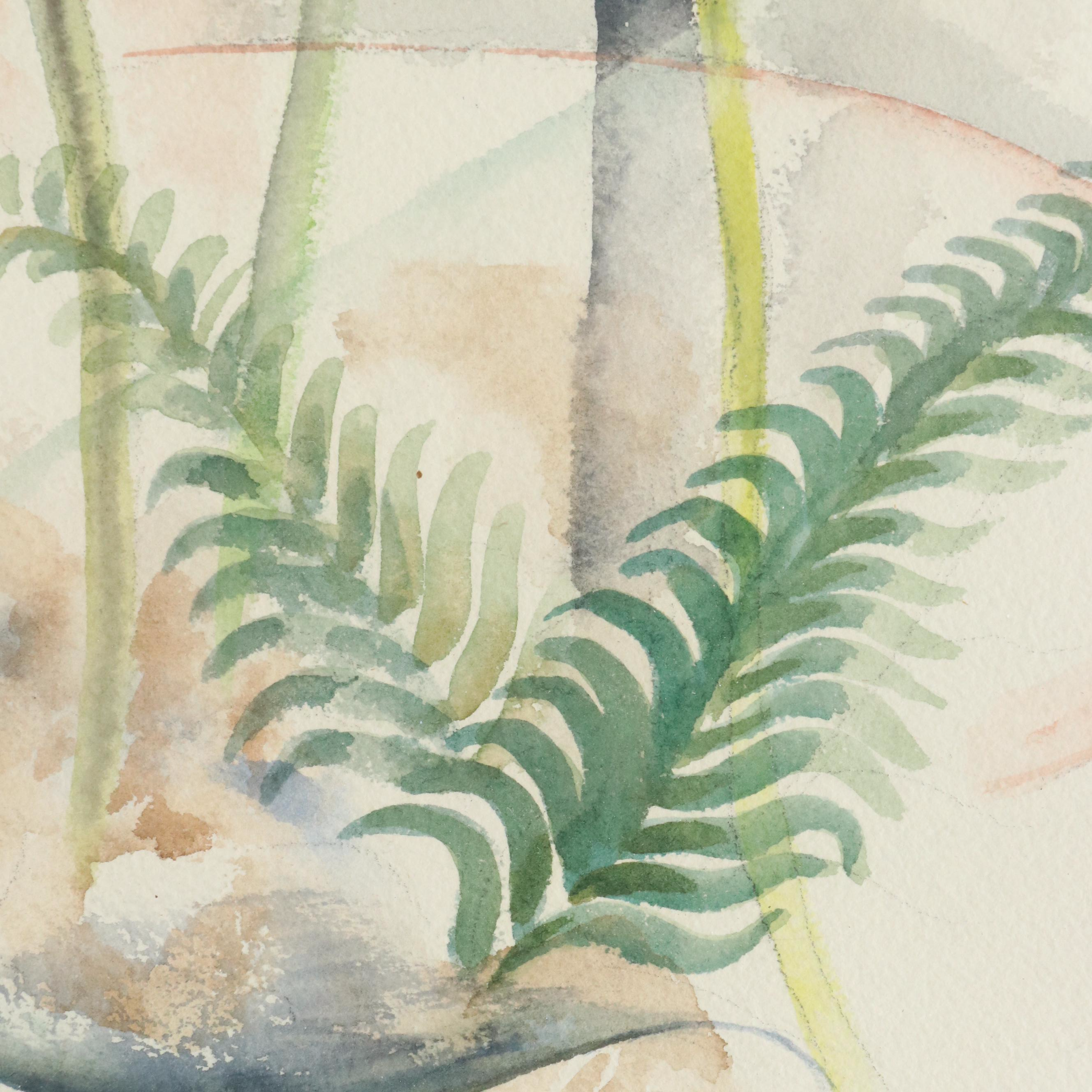 Arthur Helwig Still Life Watercolor Painting, Mid to Late 20th C.