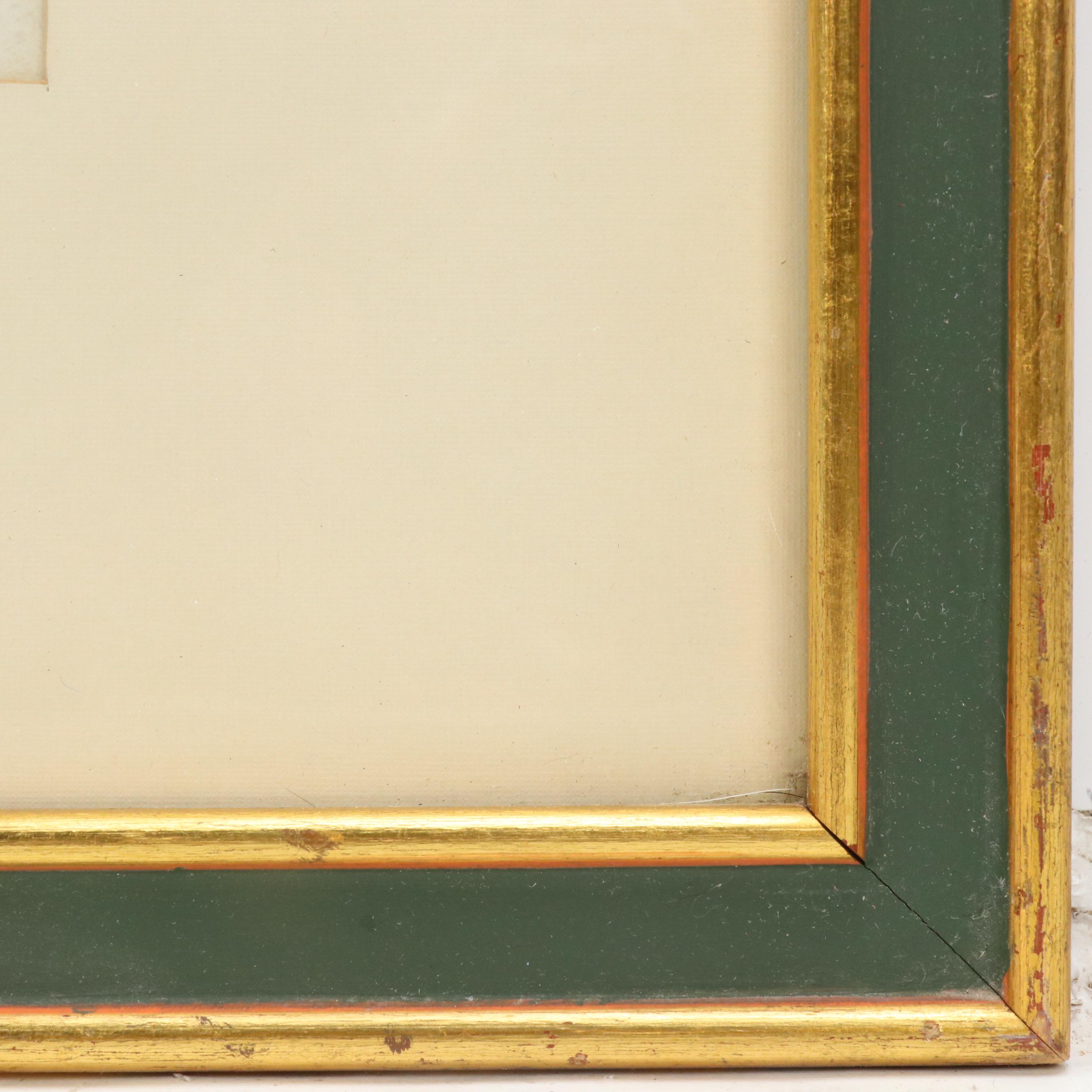 Arthur Helwig Still Life Watercolor Painting, Mid to Late 20th C.