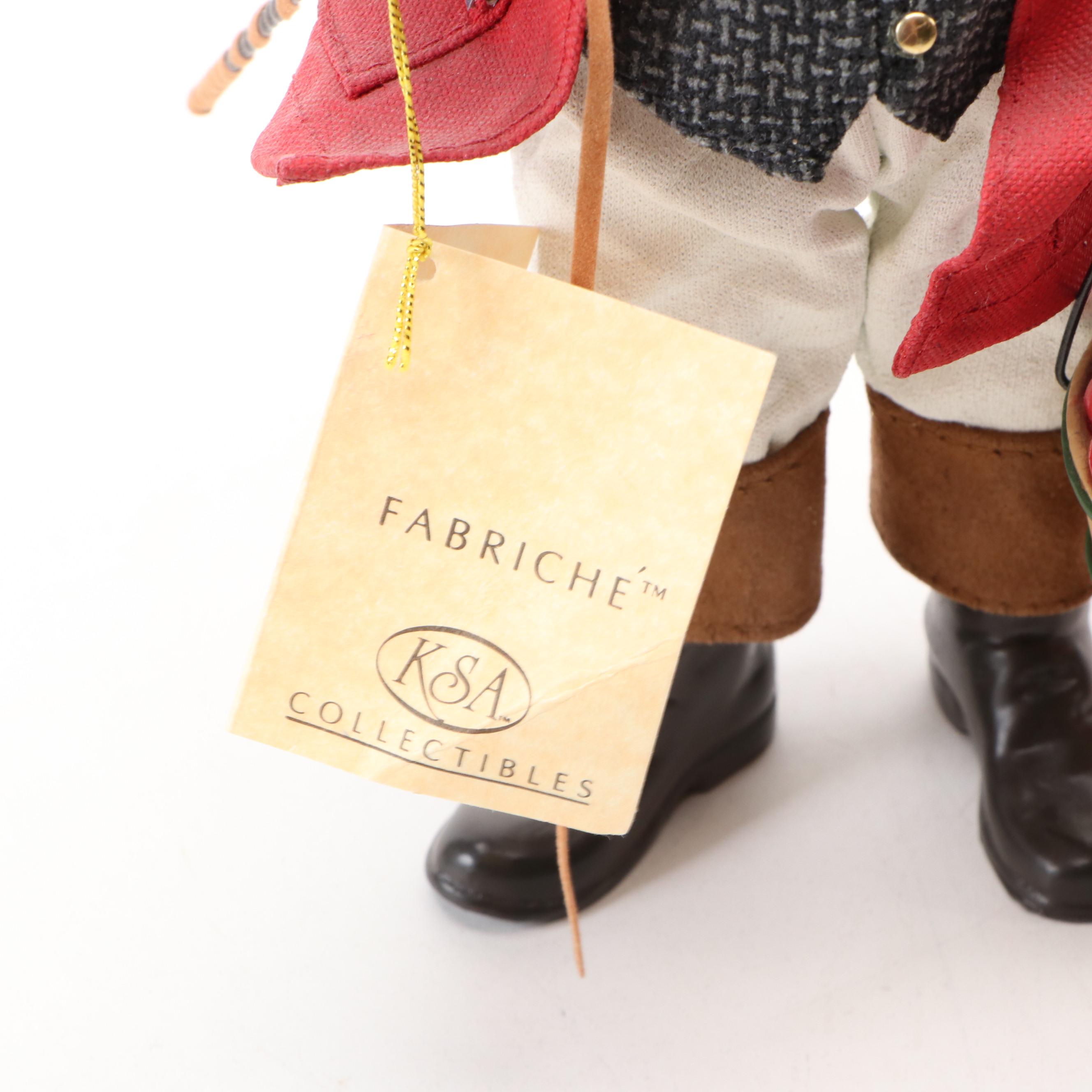 German Wooden Smokers with Other Christmas Plates, Candle Holders and More Decor