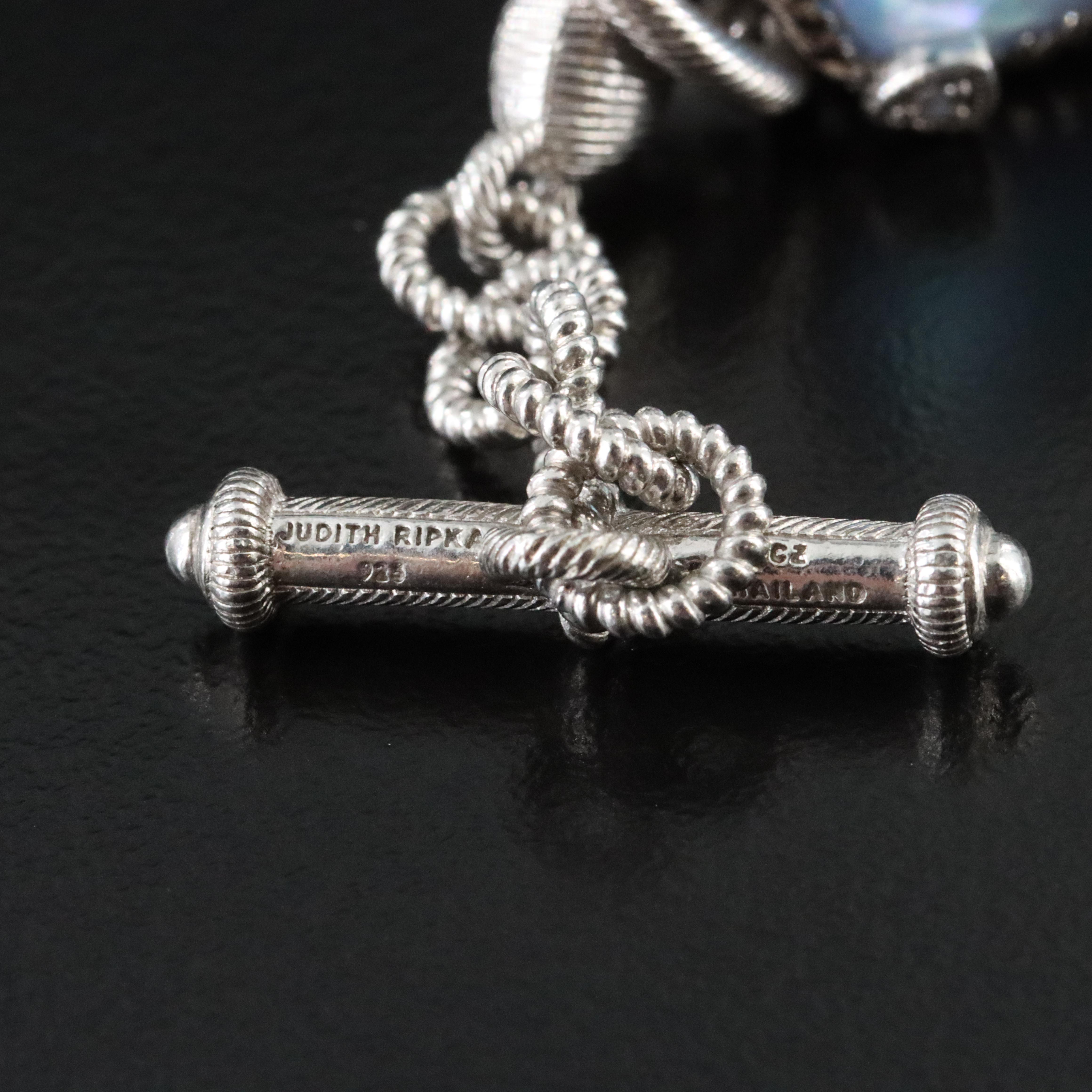 Judith Ripka Sterling, Amethyst and Rock Crystal Featured in Bracelet Trio