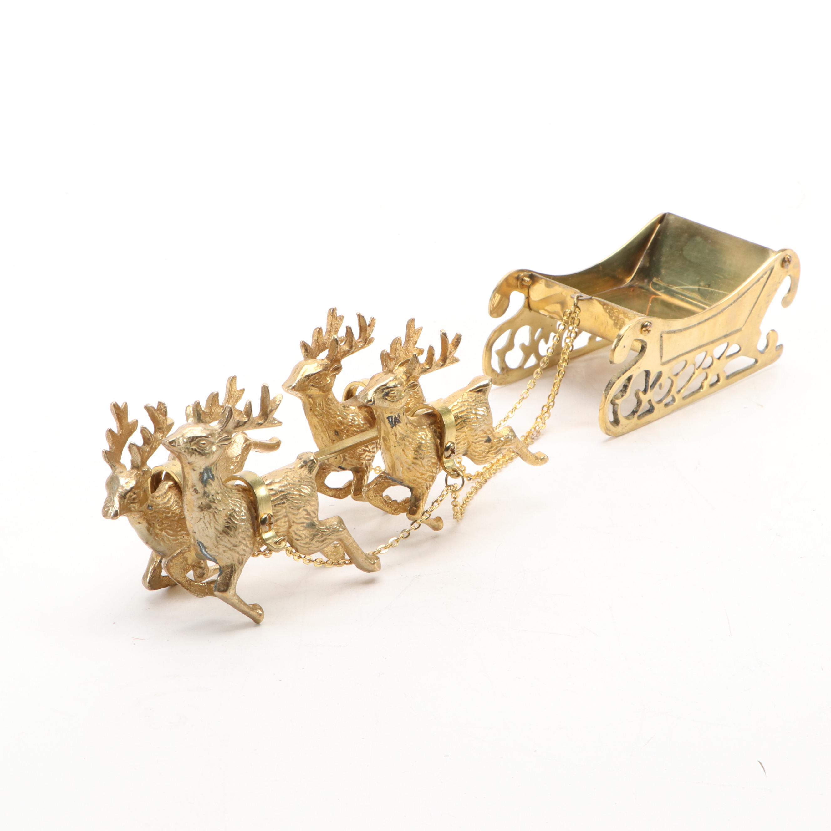 German Wooden Smokers with Other Christmas Plates, Candle Holders and More Decor