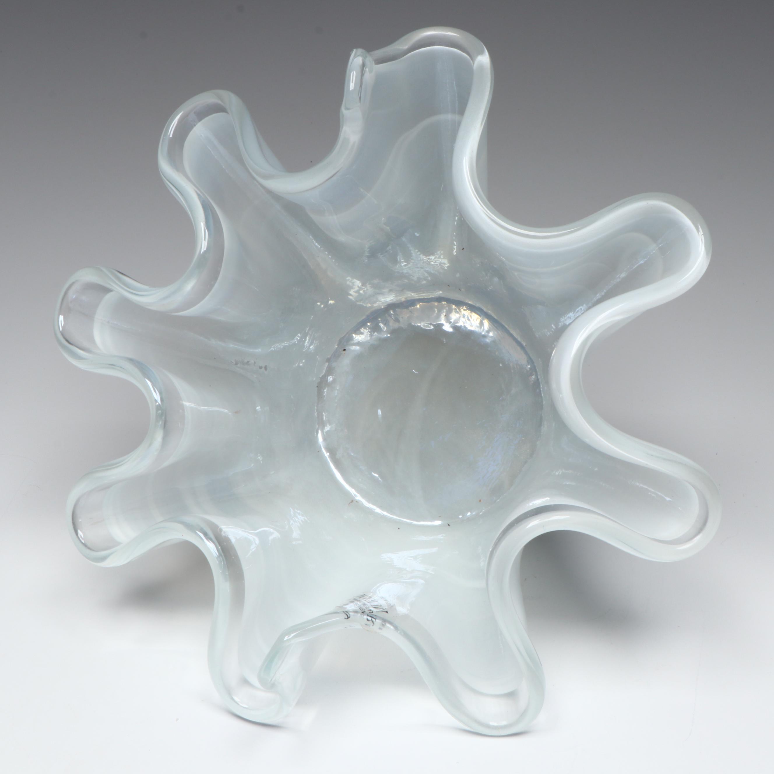 Murano Handblown Art Glass Bowls, Mid to Late 20th Century