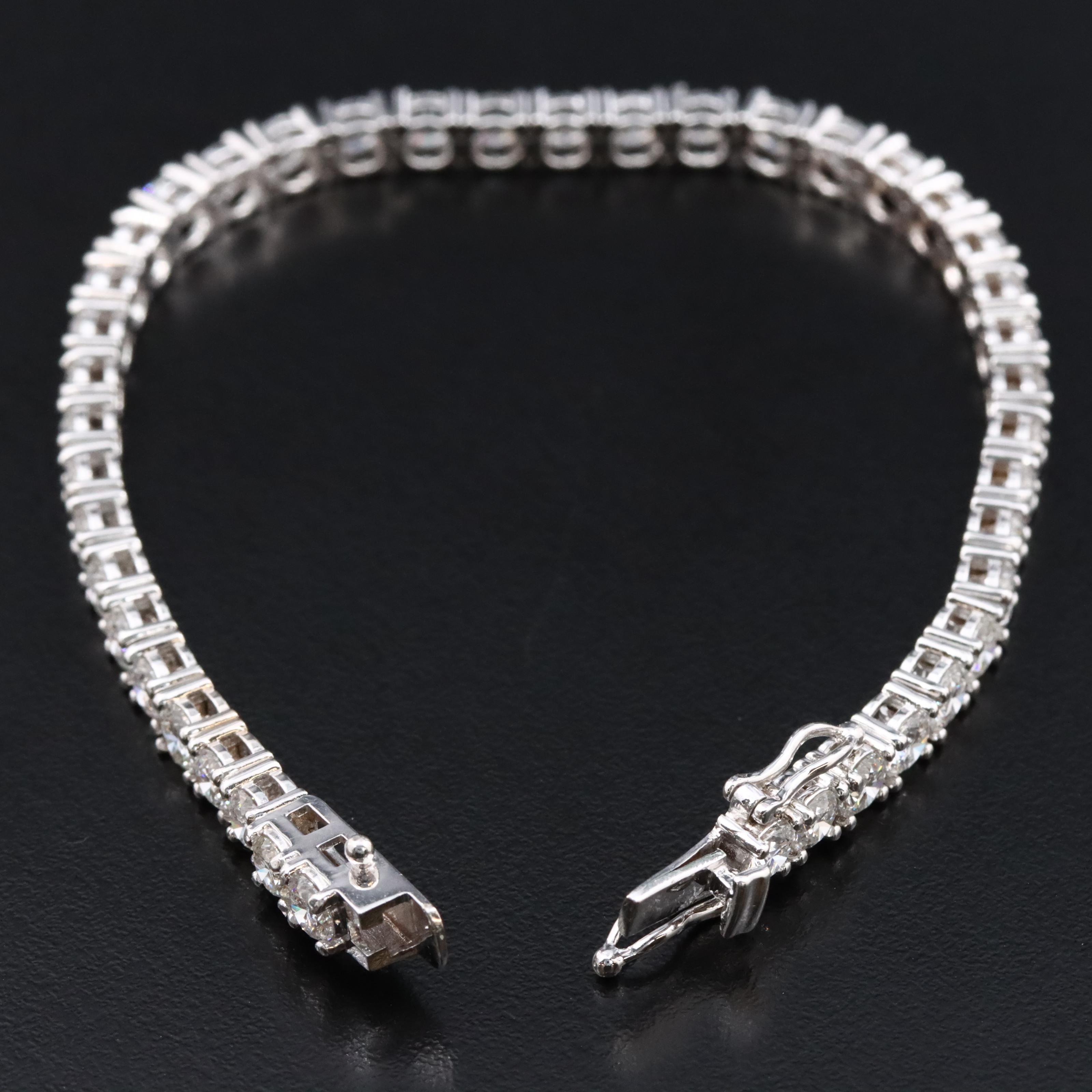 14K 8.62 CTW Lab Grown Diamond Bracelet