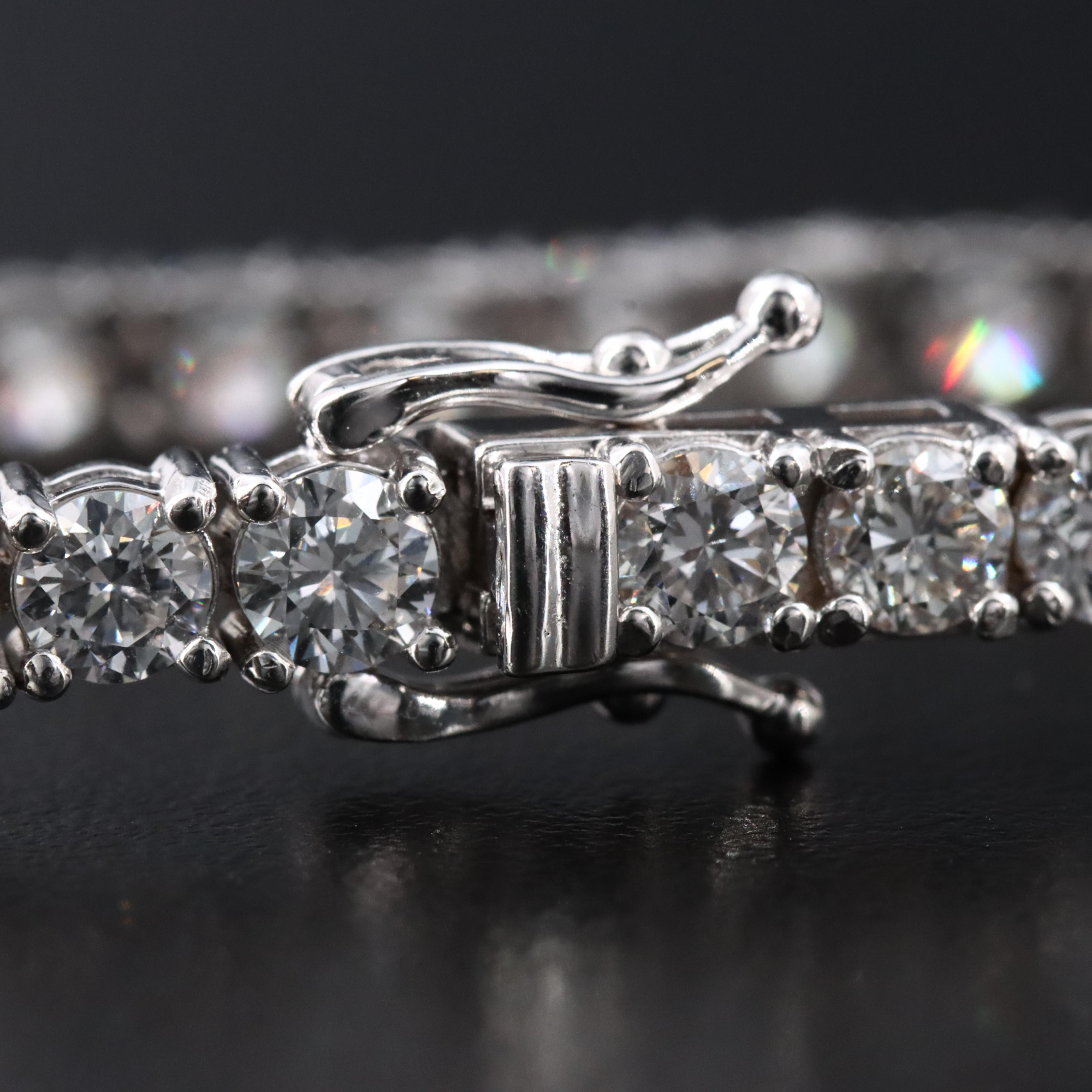 14K 8.62 CTW Lab Grown Diamond Bracelet