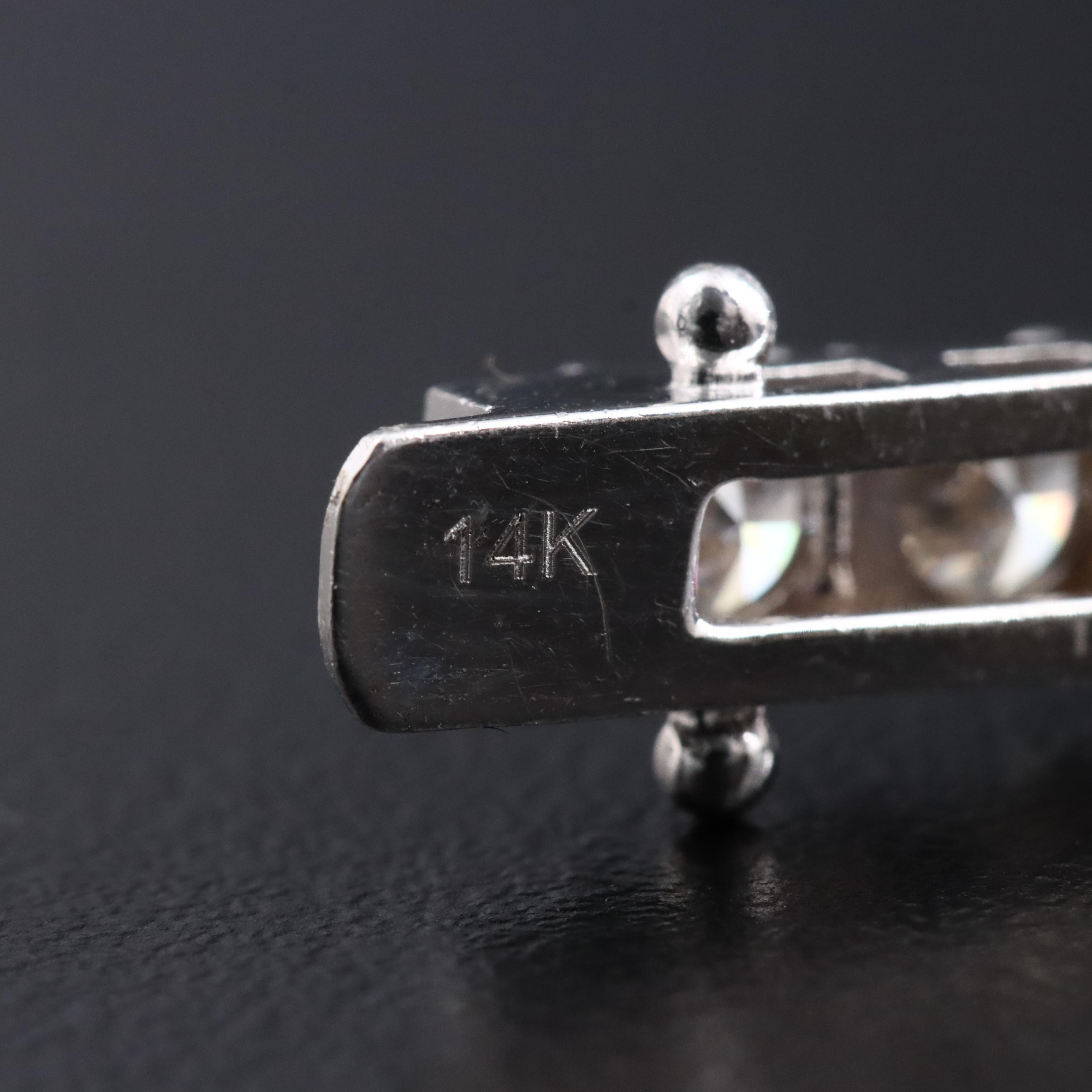 14K 8.62 CTW Lab Grown Diamond Bracelet