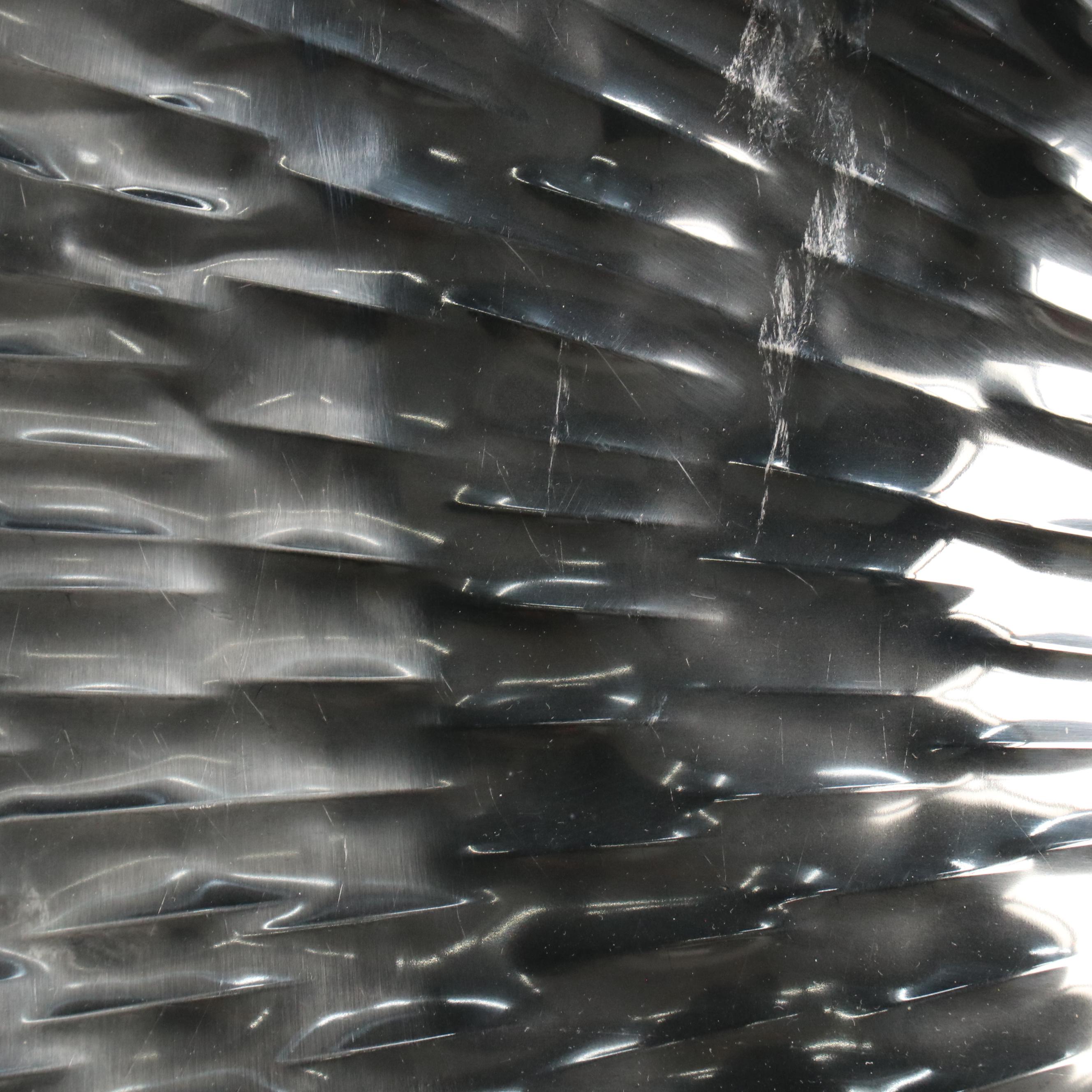 Hammered Sheet Metal Wall Hanging