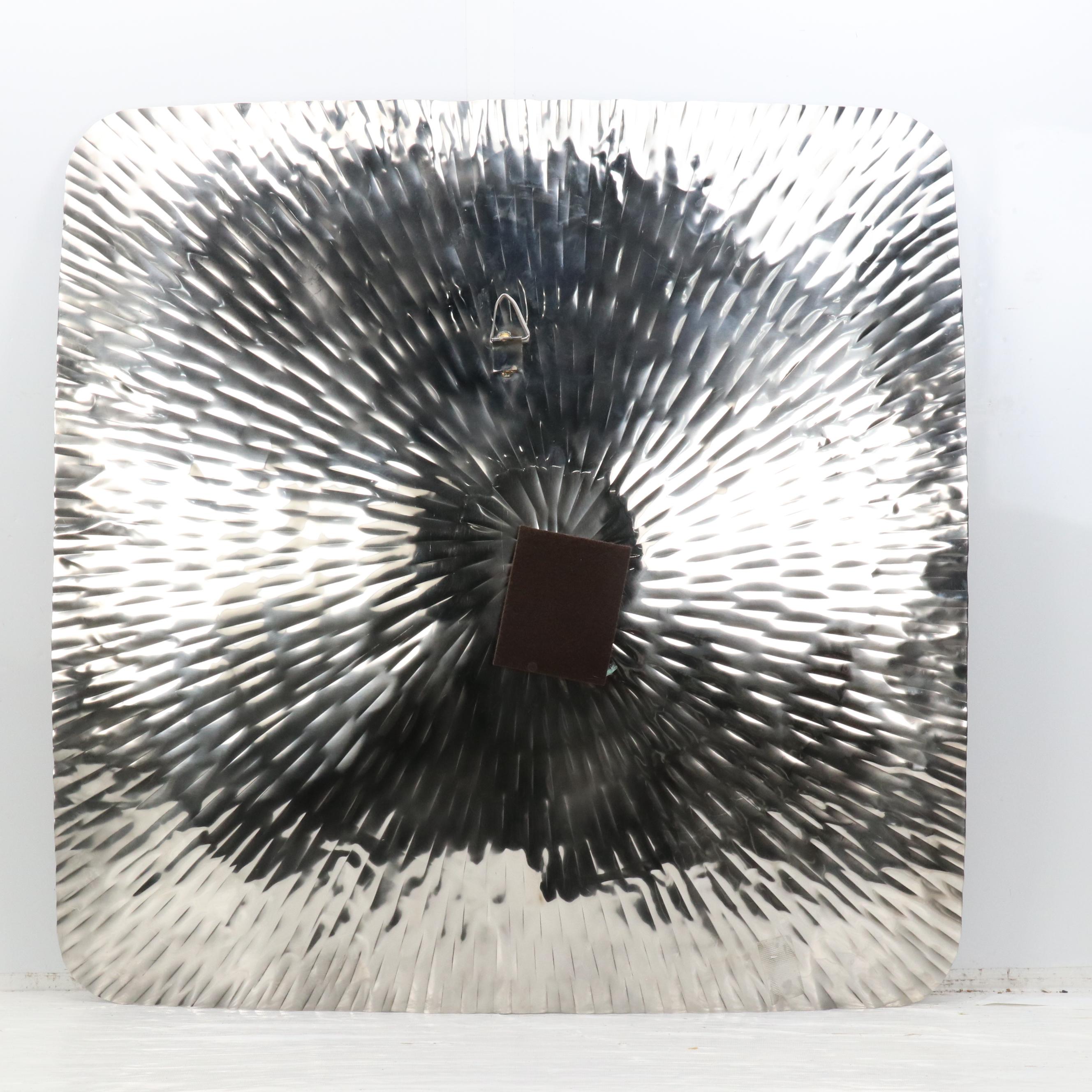 Hammered Sheet Metal Wall Hanging