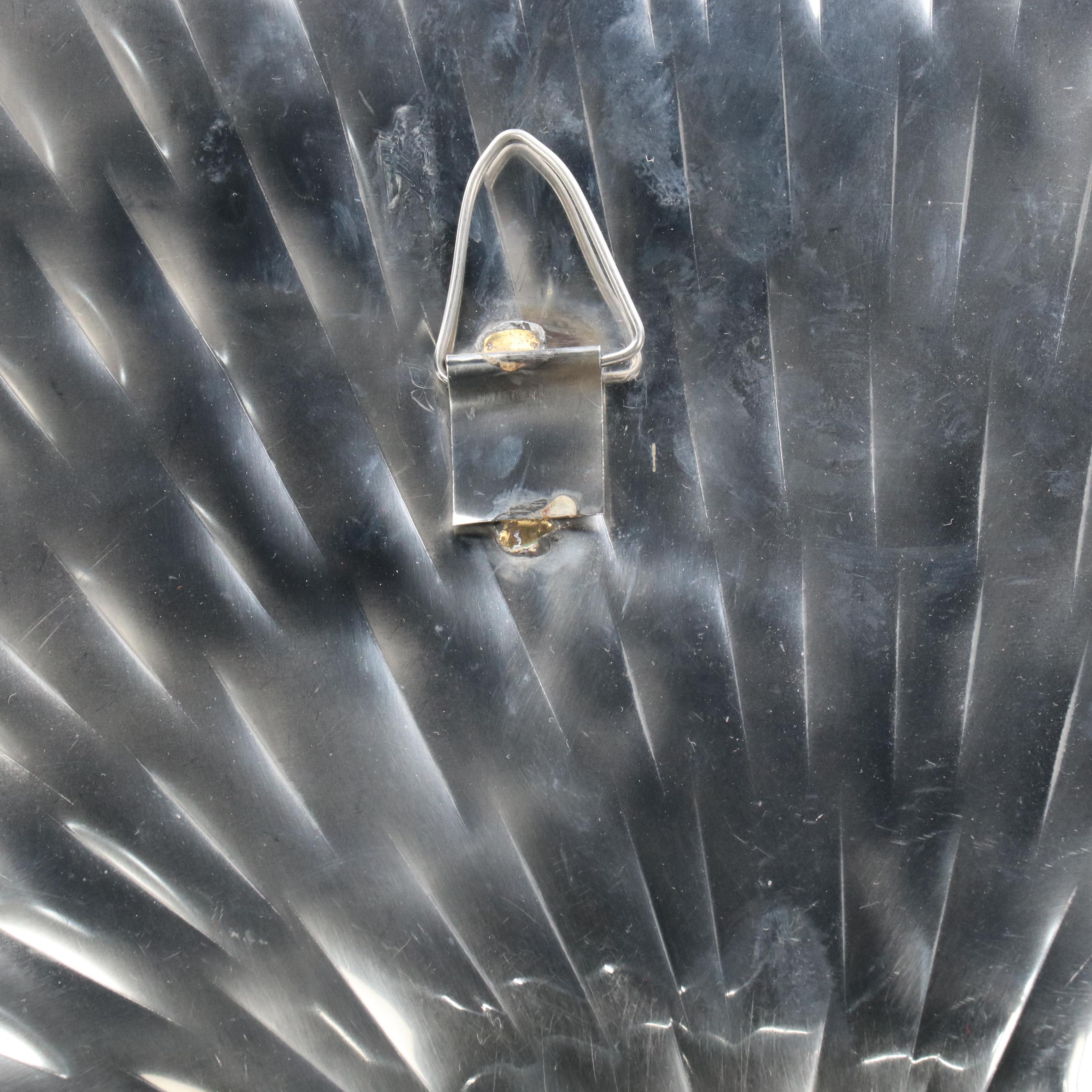 Hammered Sheet Metal Wall Hanging