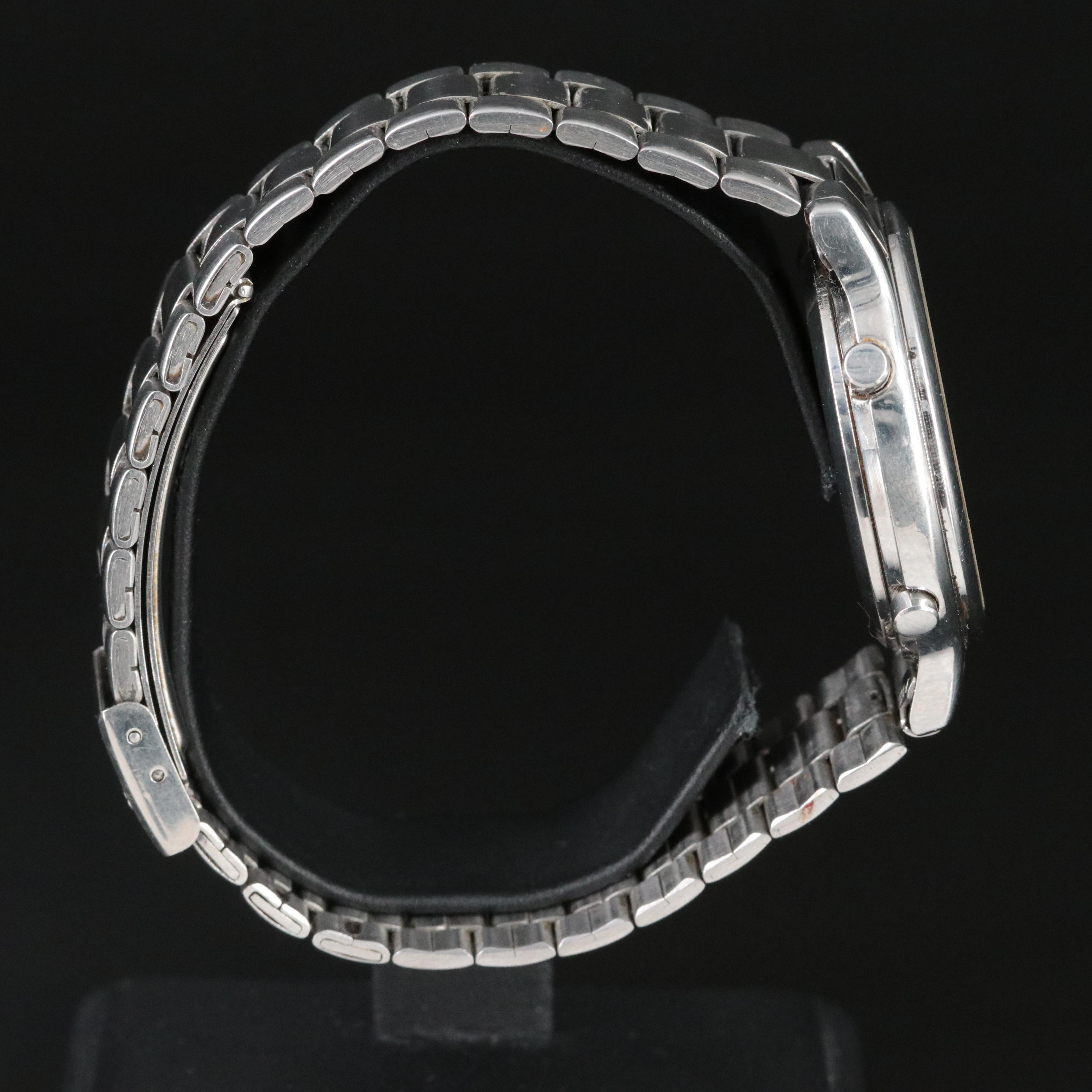 Seiko Quartz Chronograph 7T32 Stainless Steel Watch